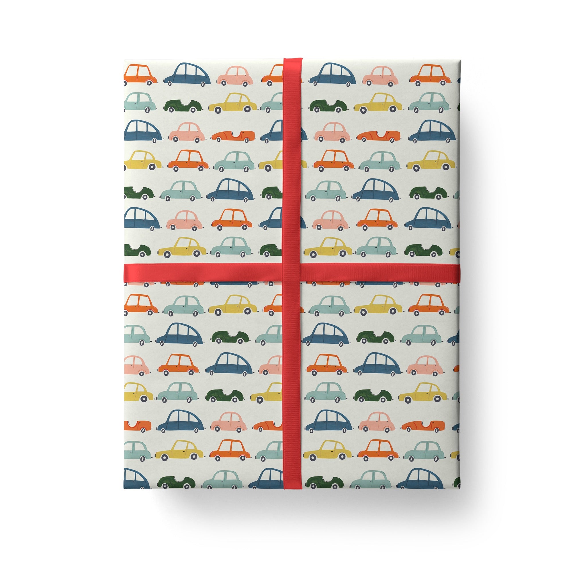 Car Pattern Gift Wrap