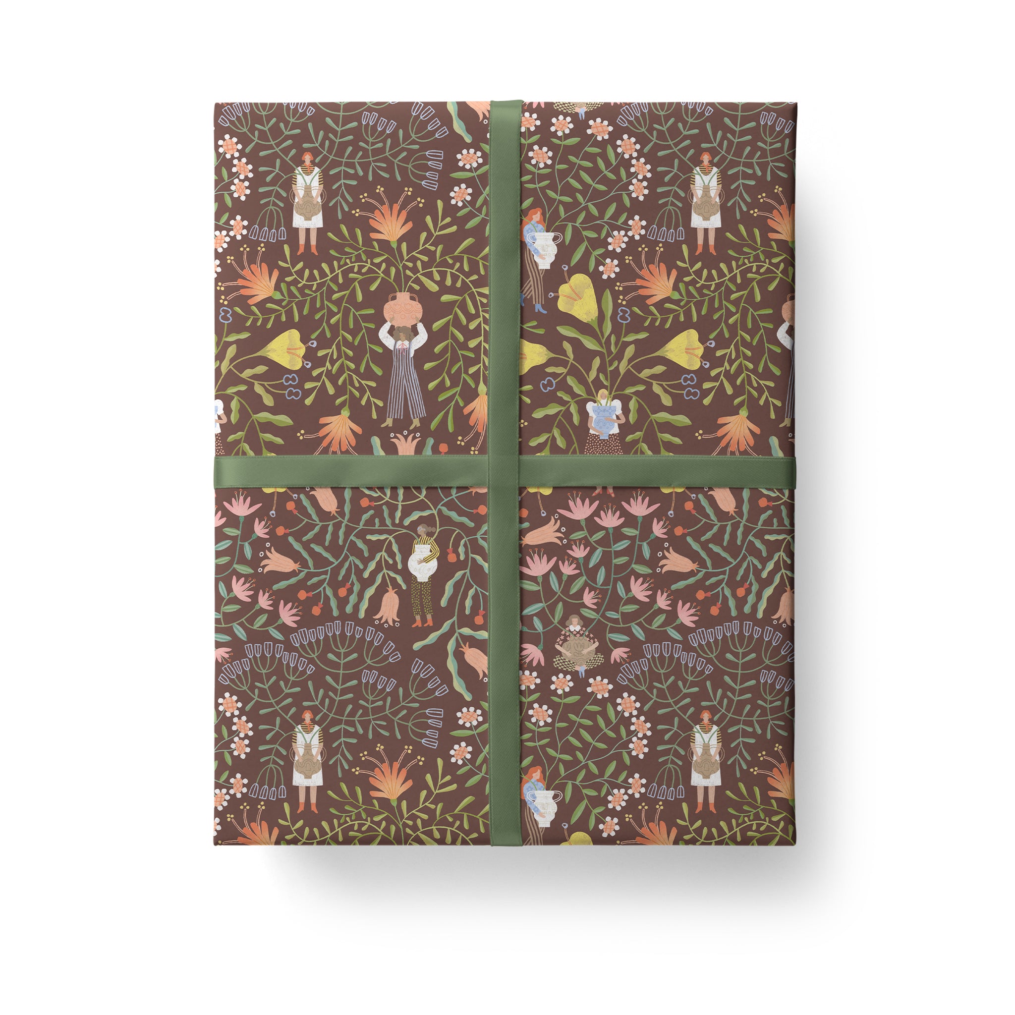 Floral Forest Gift Wrap