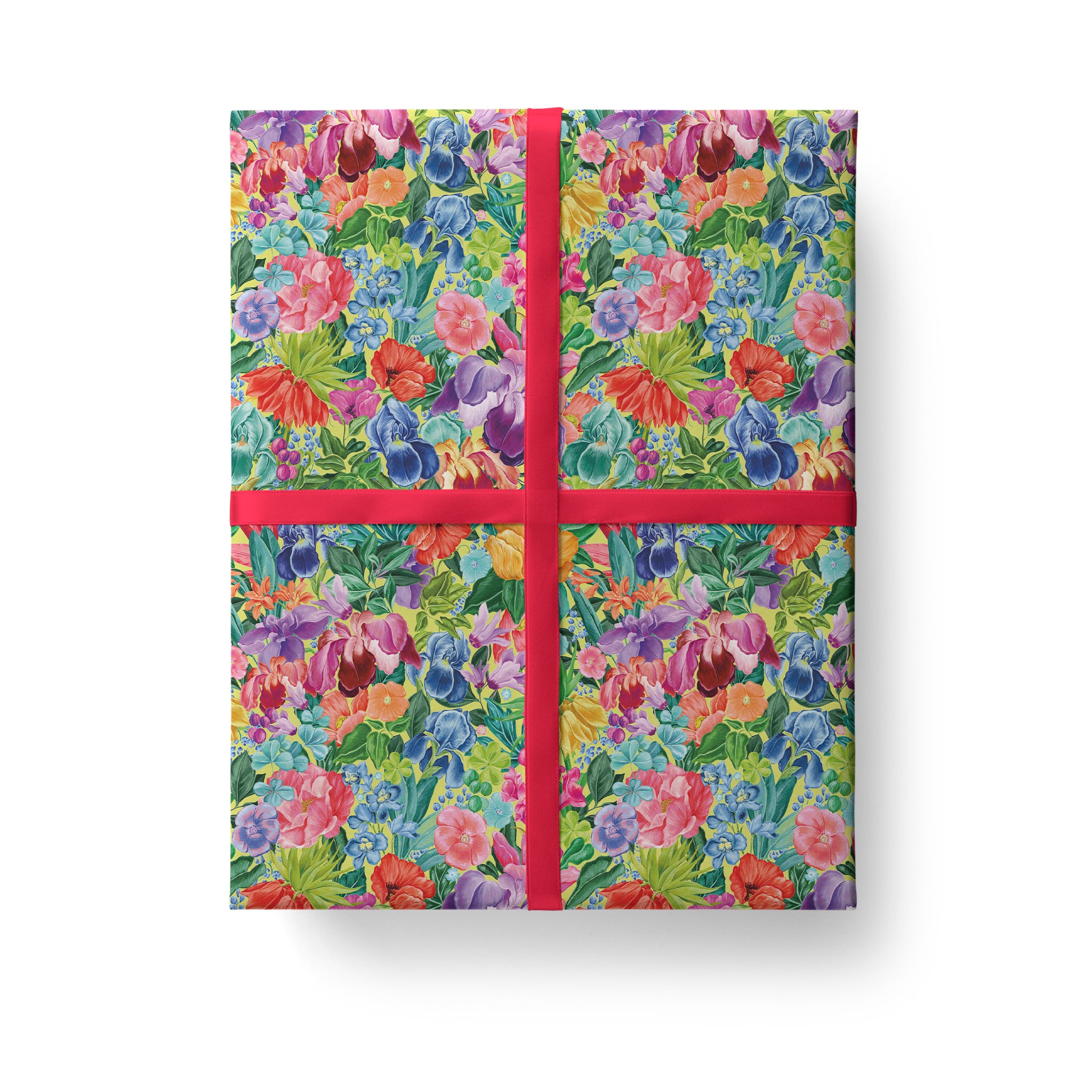 Bright Florals Gift Wrap