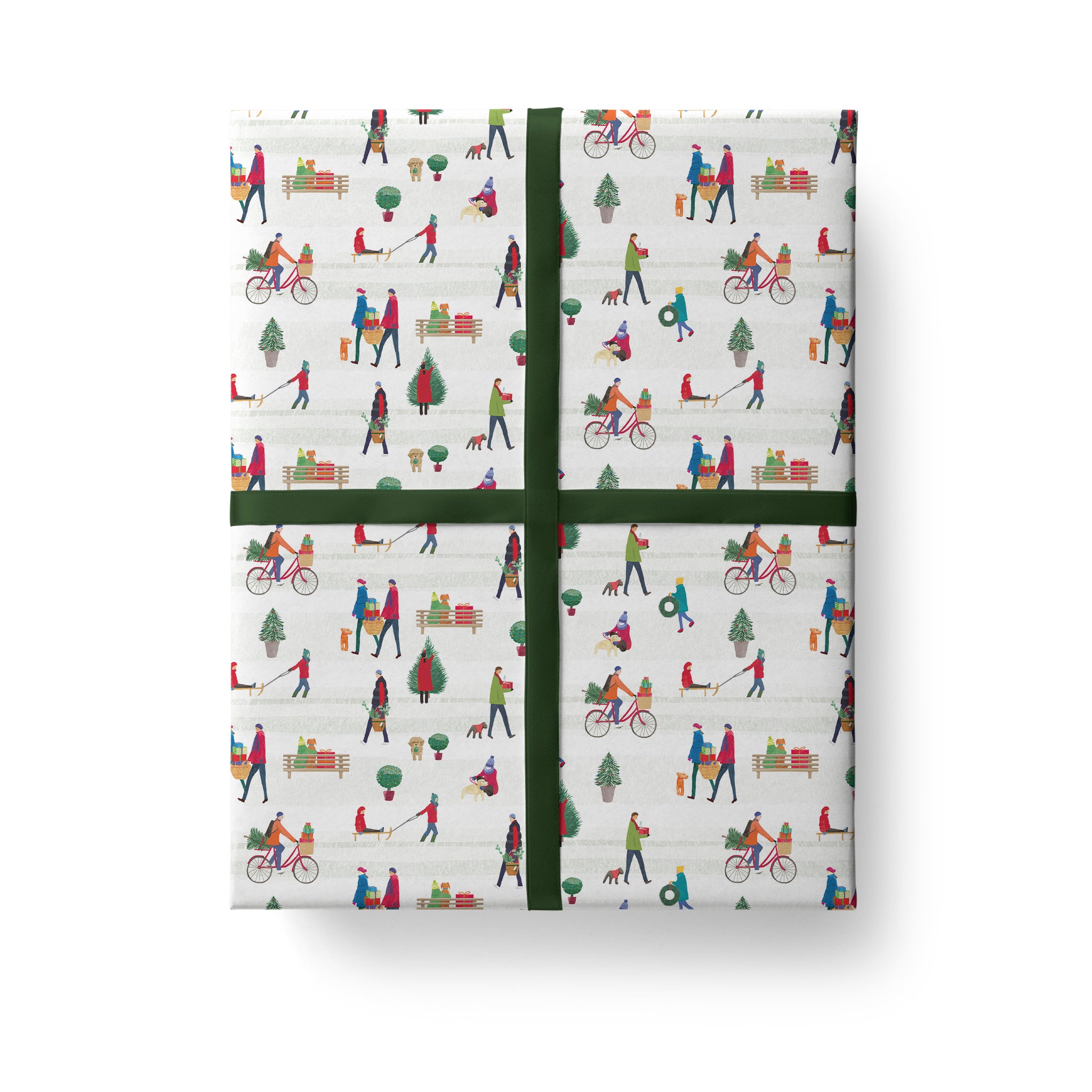 Garden Party Christmas Gift Wrap