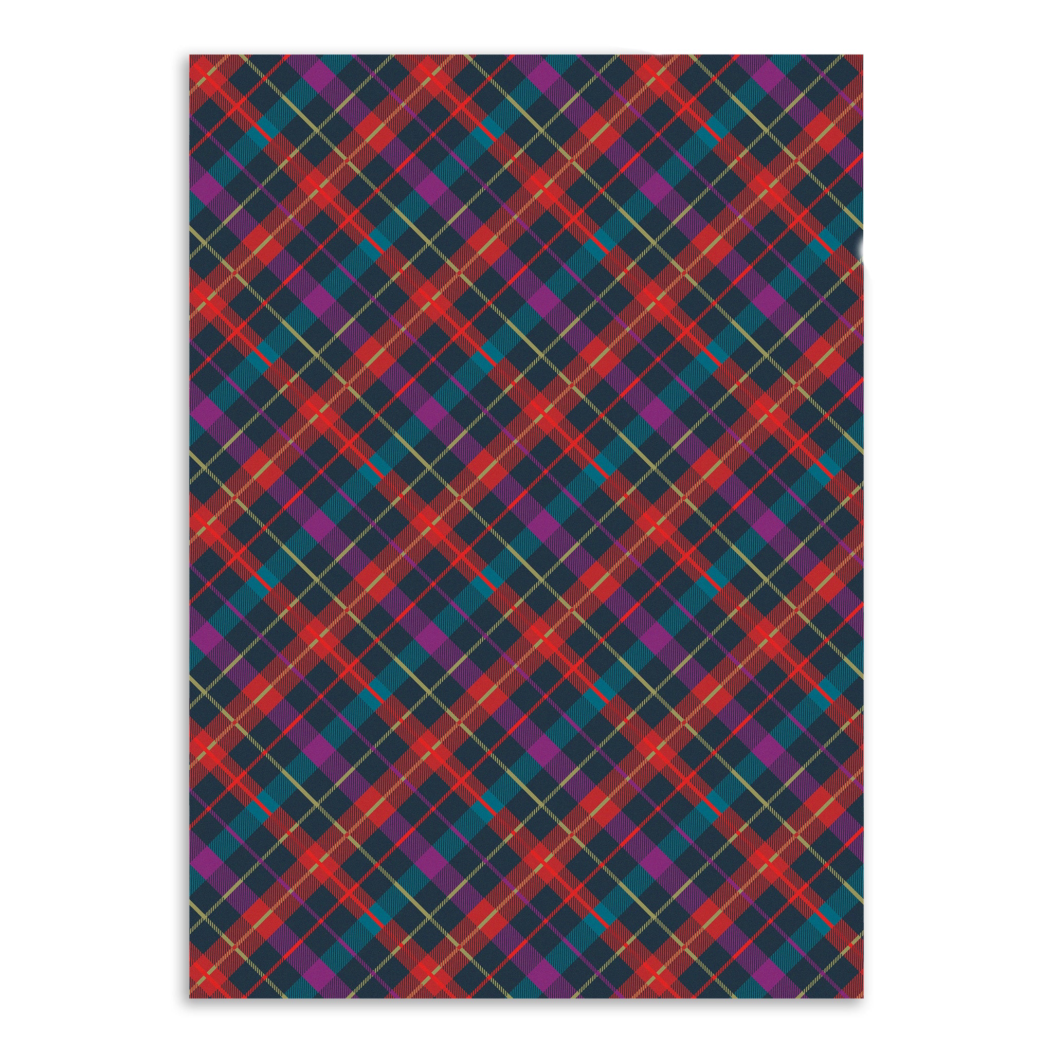 Tartan Christmas Gift Wrap