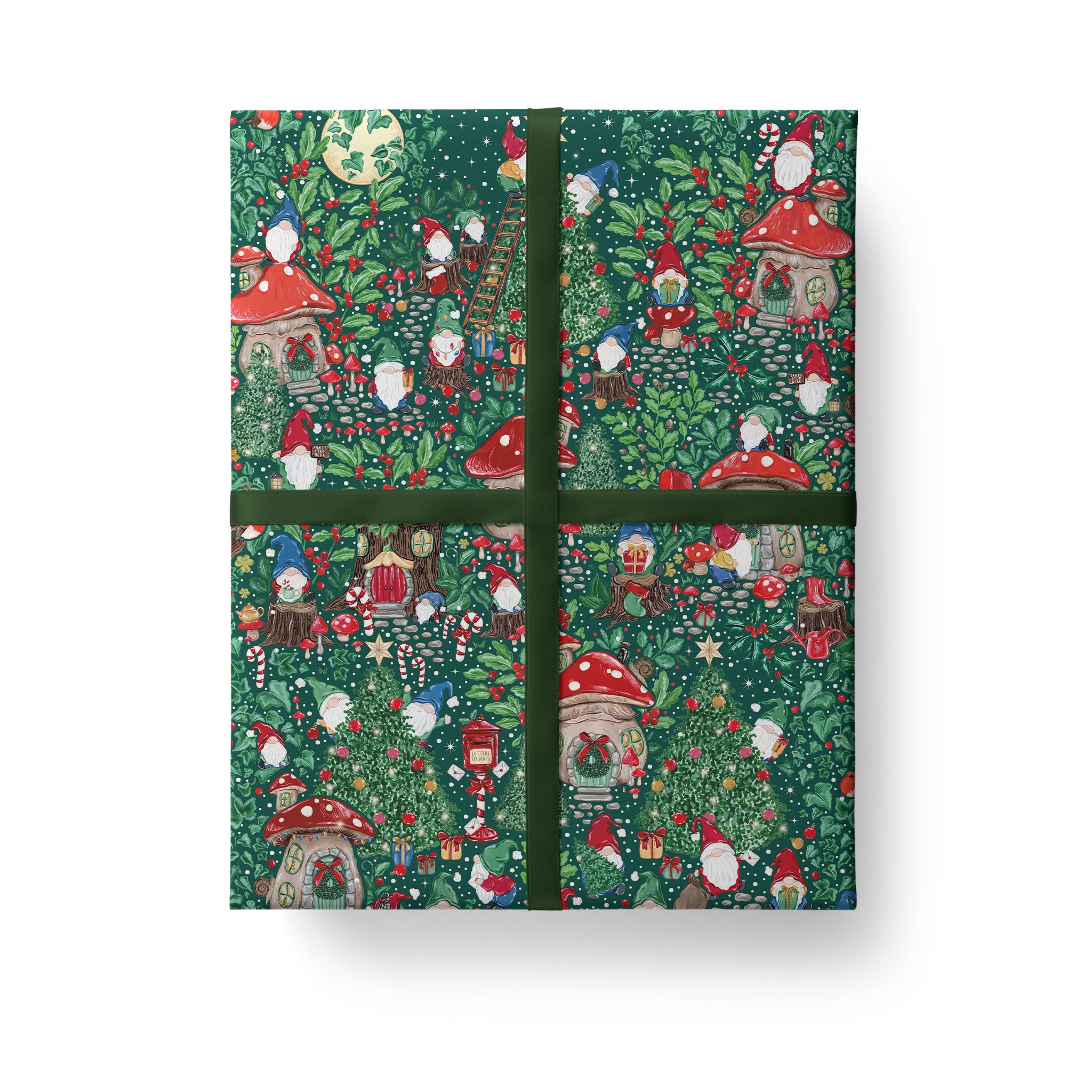 Gonk Village Christmas Gift Wrap