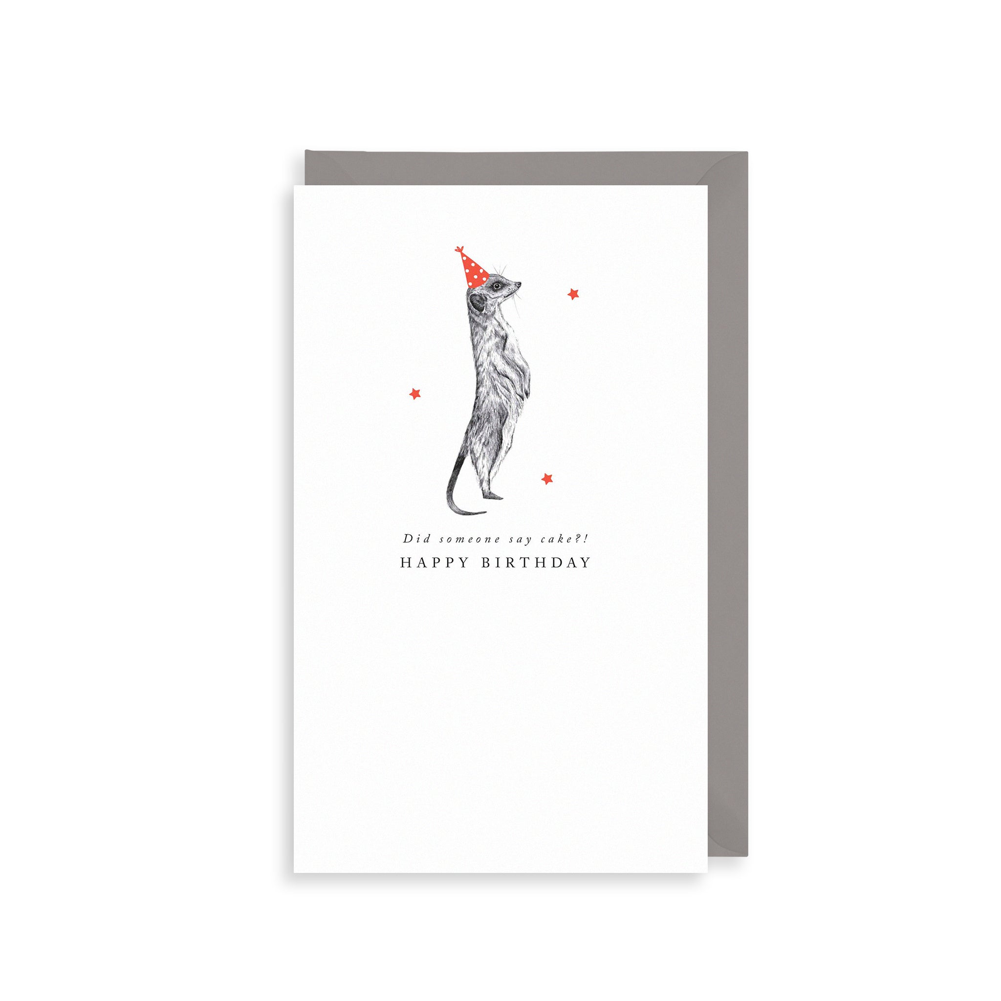 Meerkat Greetings Card The Art File