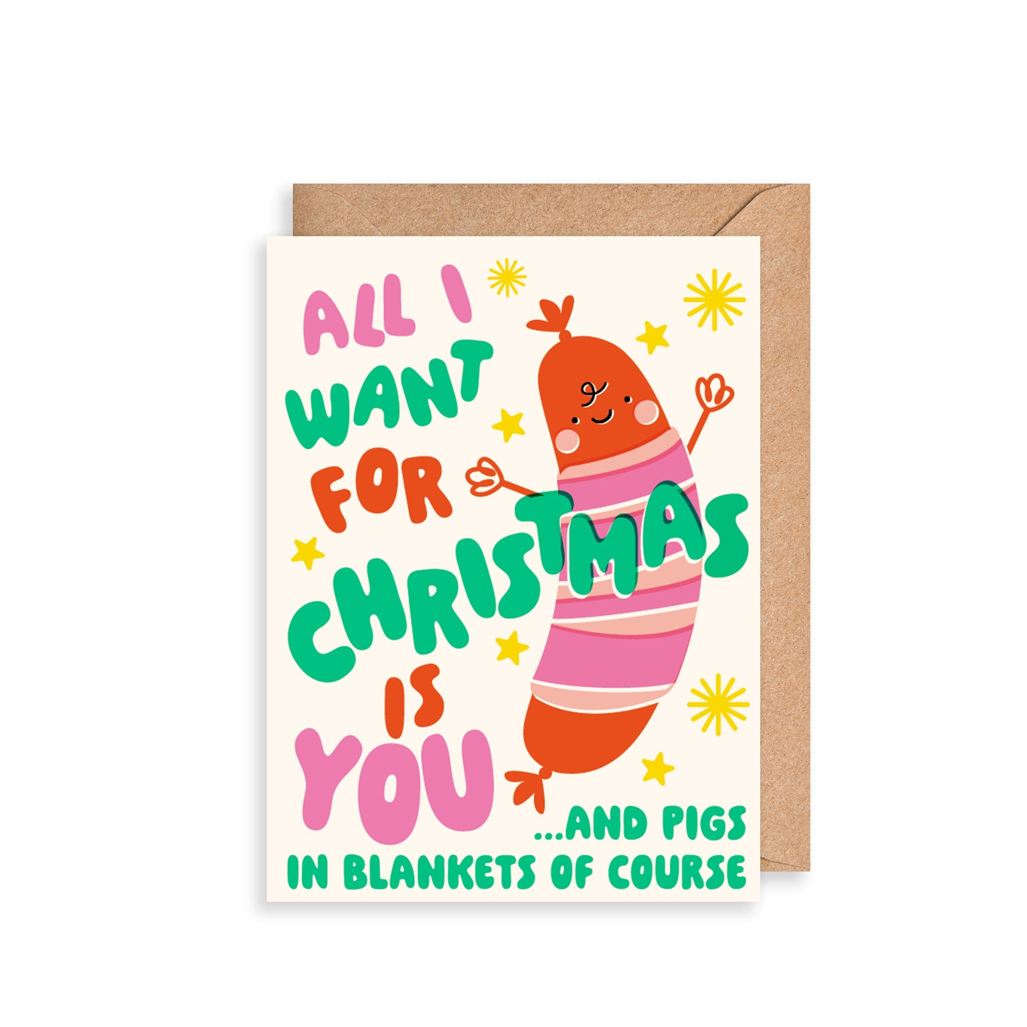 All I Want For Christmas Single Card