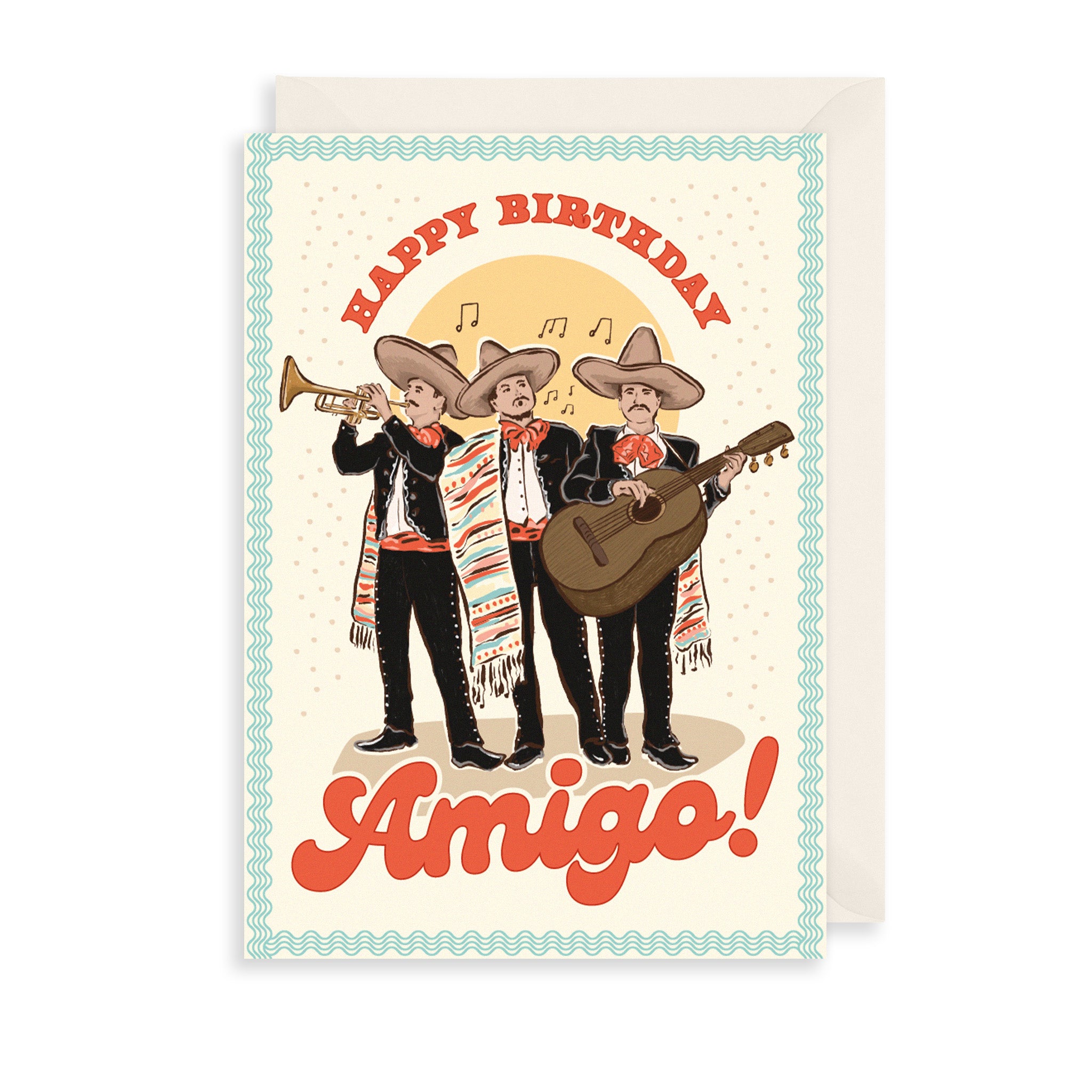 Happy Birthday Amigo Greetings Card