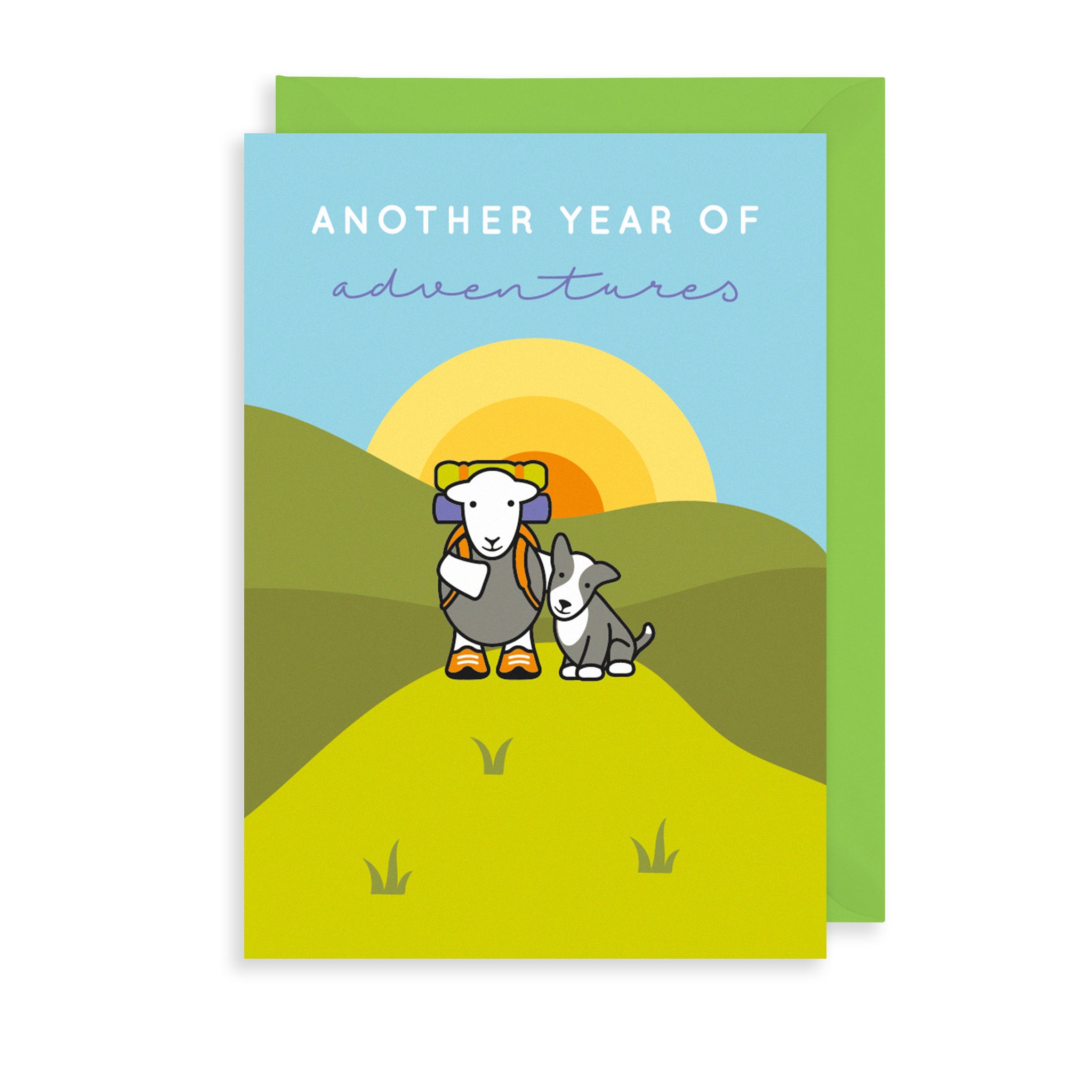 Herdy Adventures Birthday Card