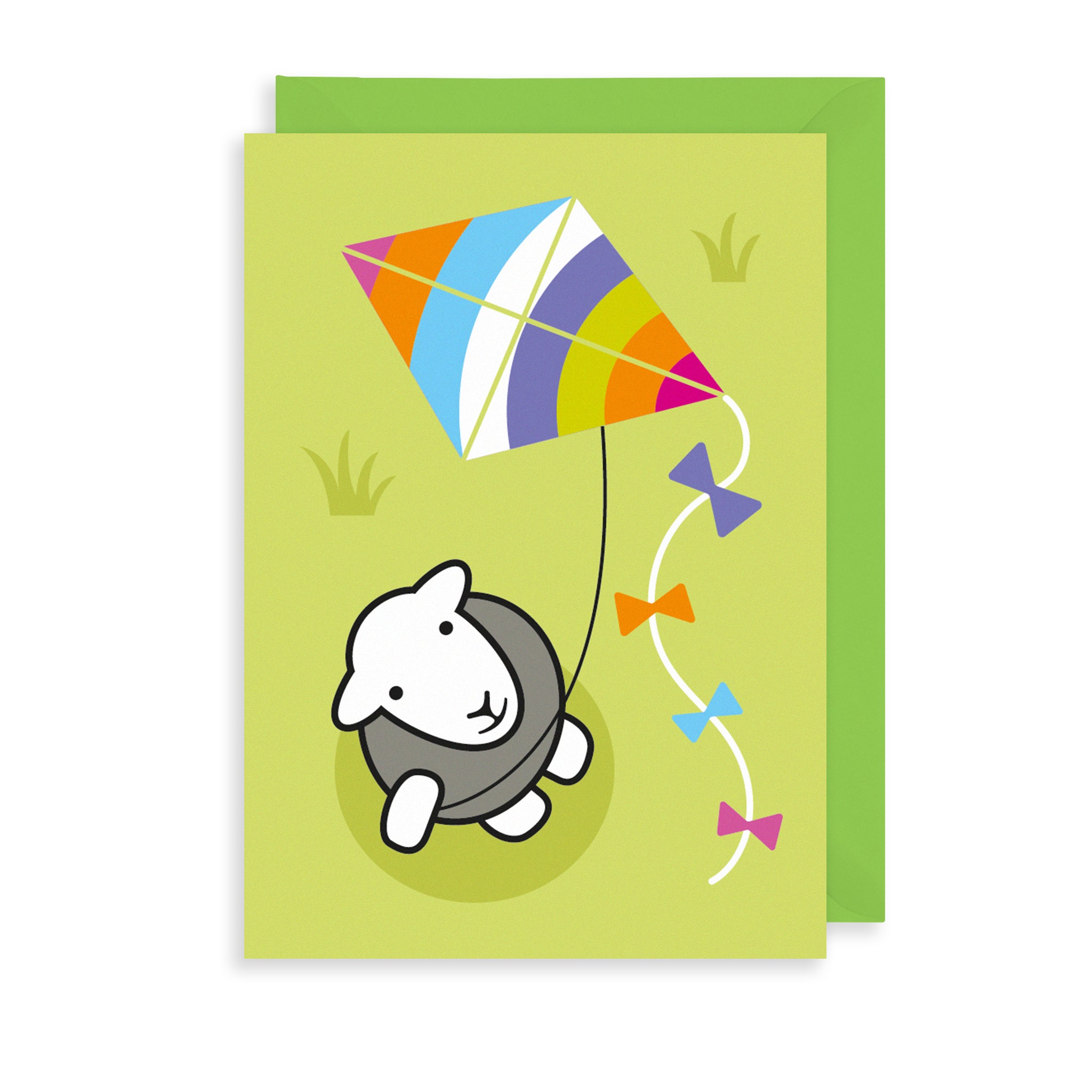 Herdy Kite Birthday Card