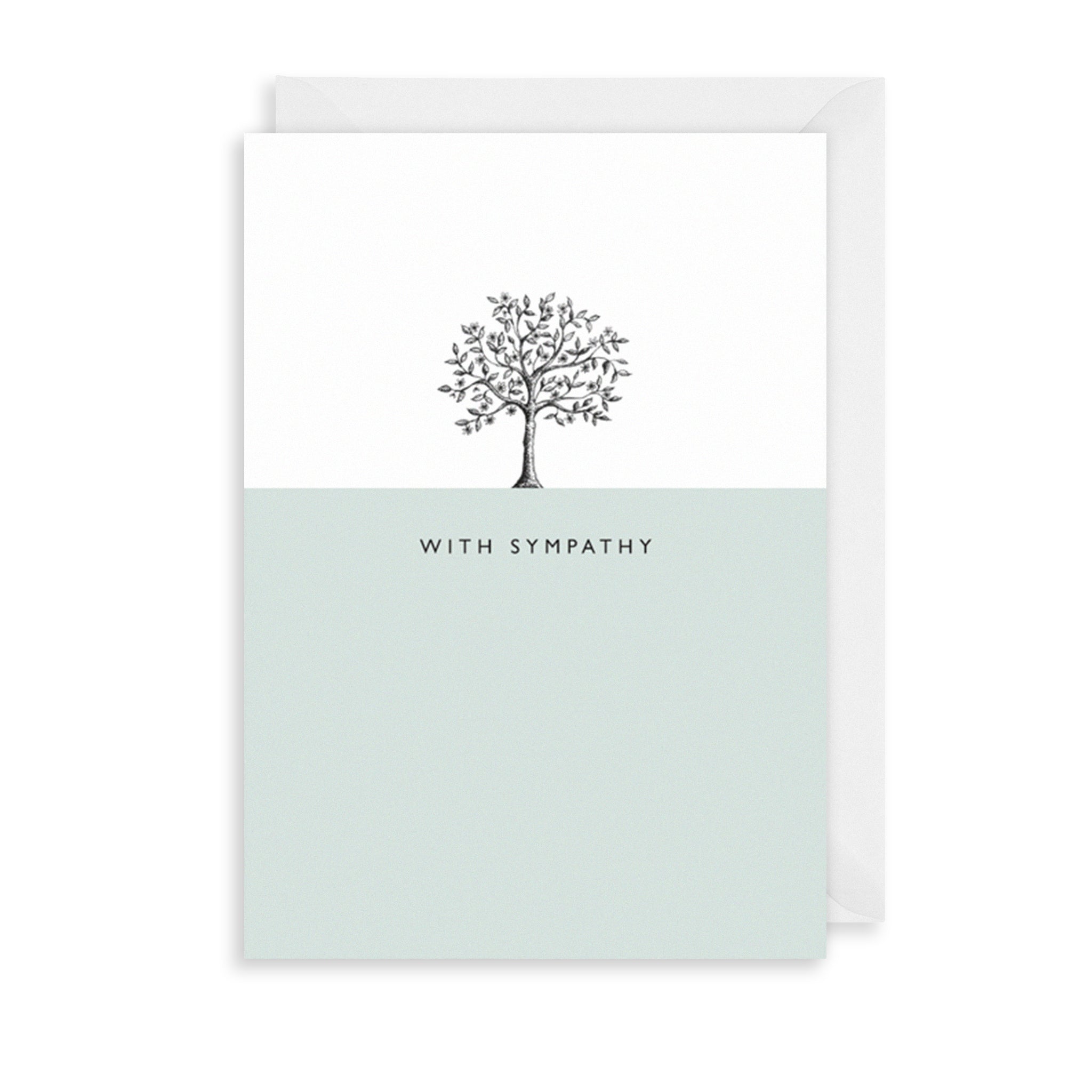 Sympathy Leaves Greetings Card The Art File