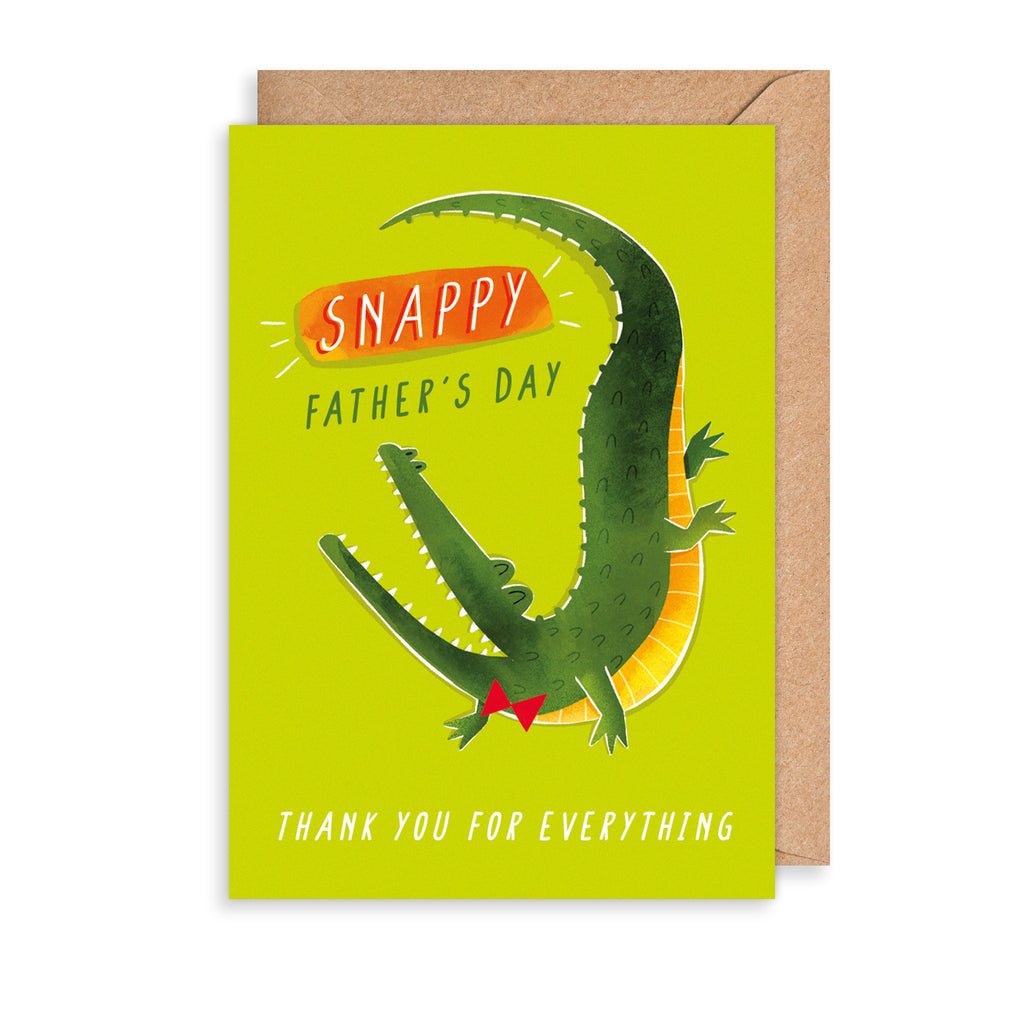 Snappy Father's Day Greetings Card The Art File