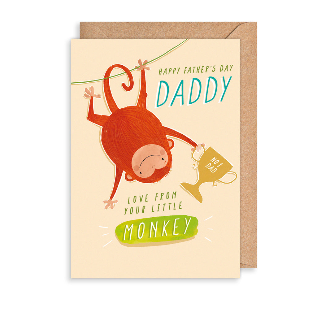 From Your Little Monkey Greetings Card The Art File