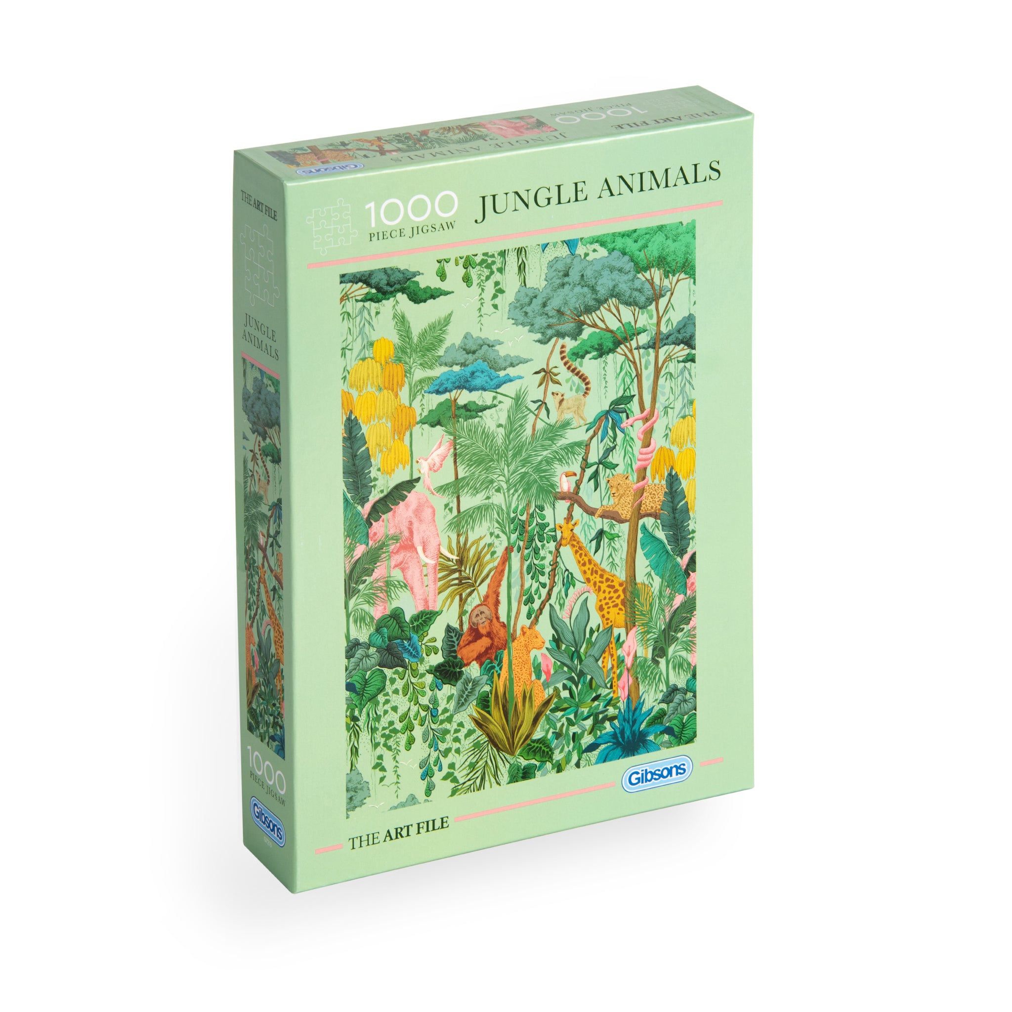 Jungle Animals, 1,000 Piece Jigsaw Puzzle
