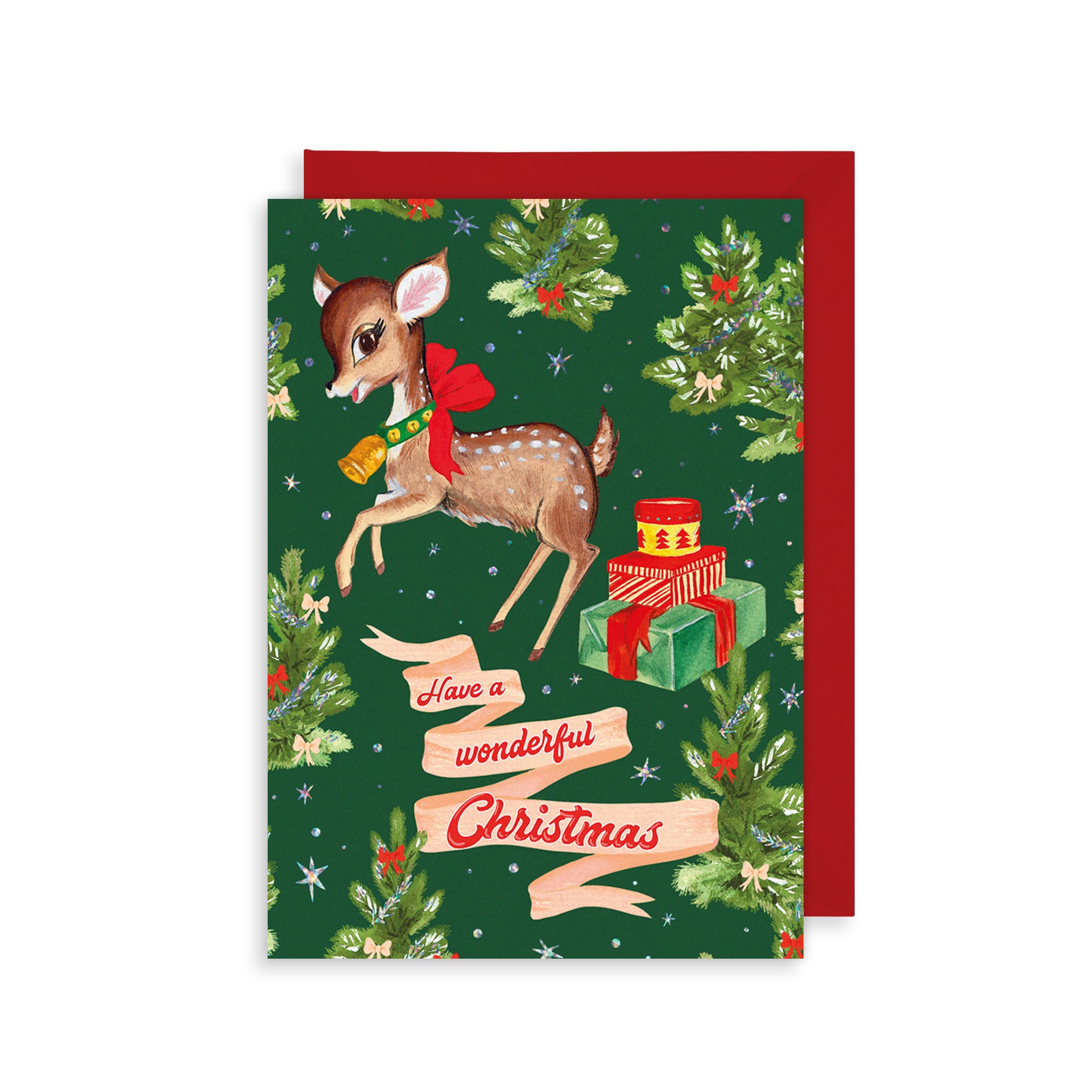 Wonderful Christmas Christmas Card