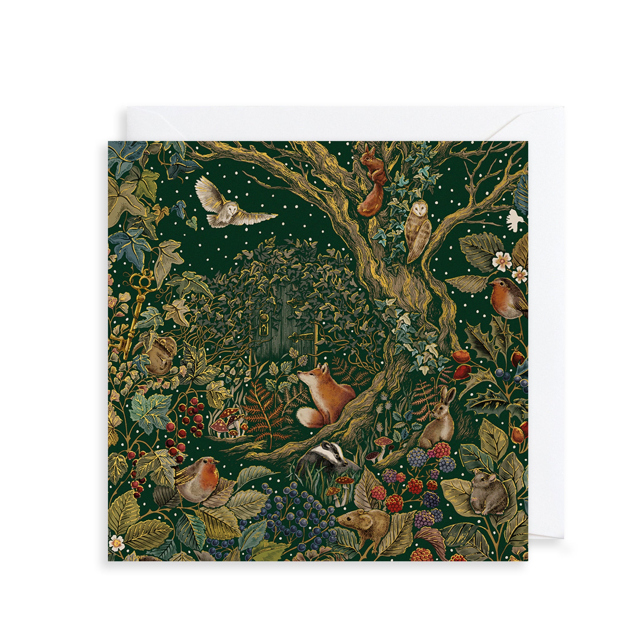 Secret Garden, 8 Luxury Christmas Cards