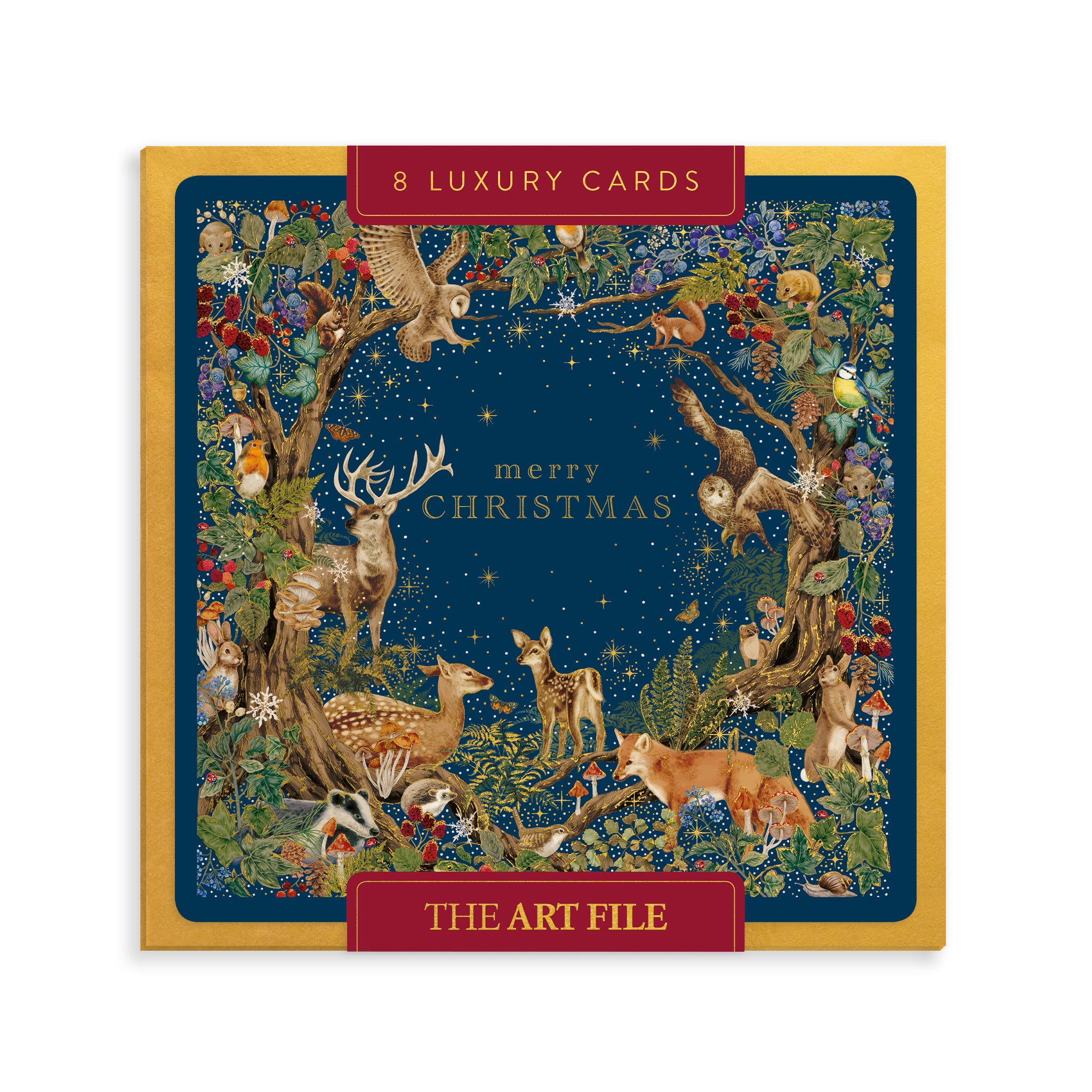 Into The Forest, 8 Luxury Christmas Cards