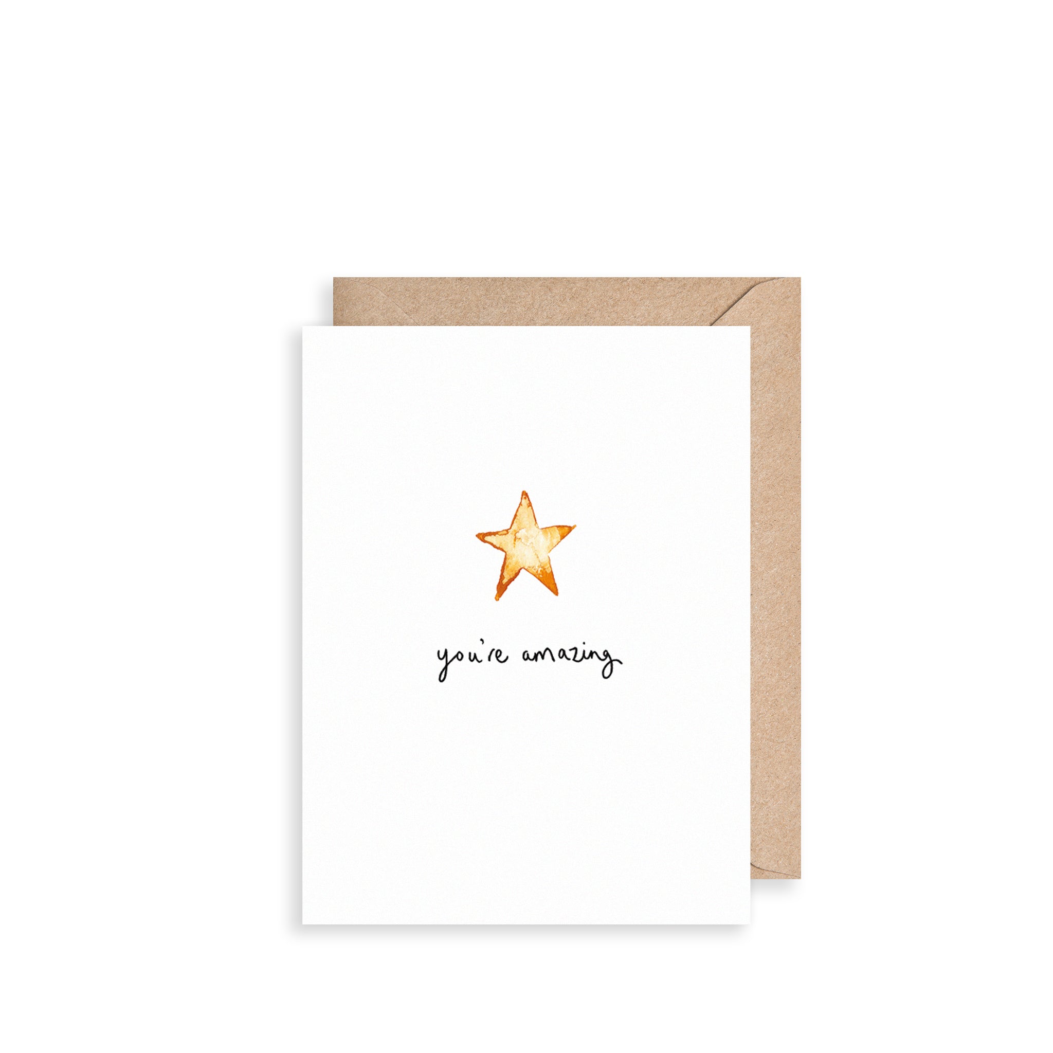 Star You're Amazing Mini Card