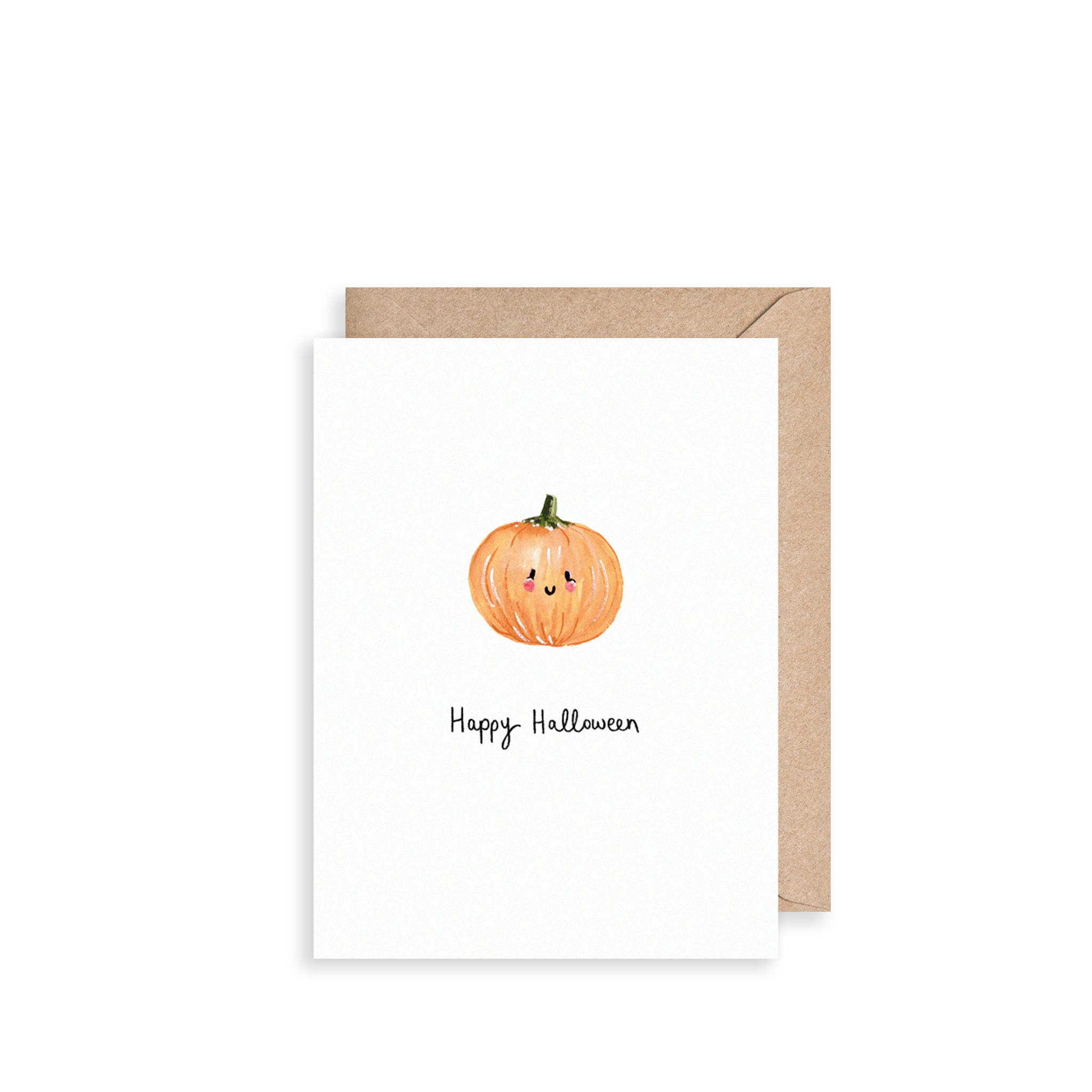 Halloween Pumpkin Mini Card
