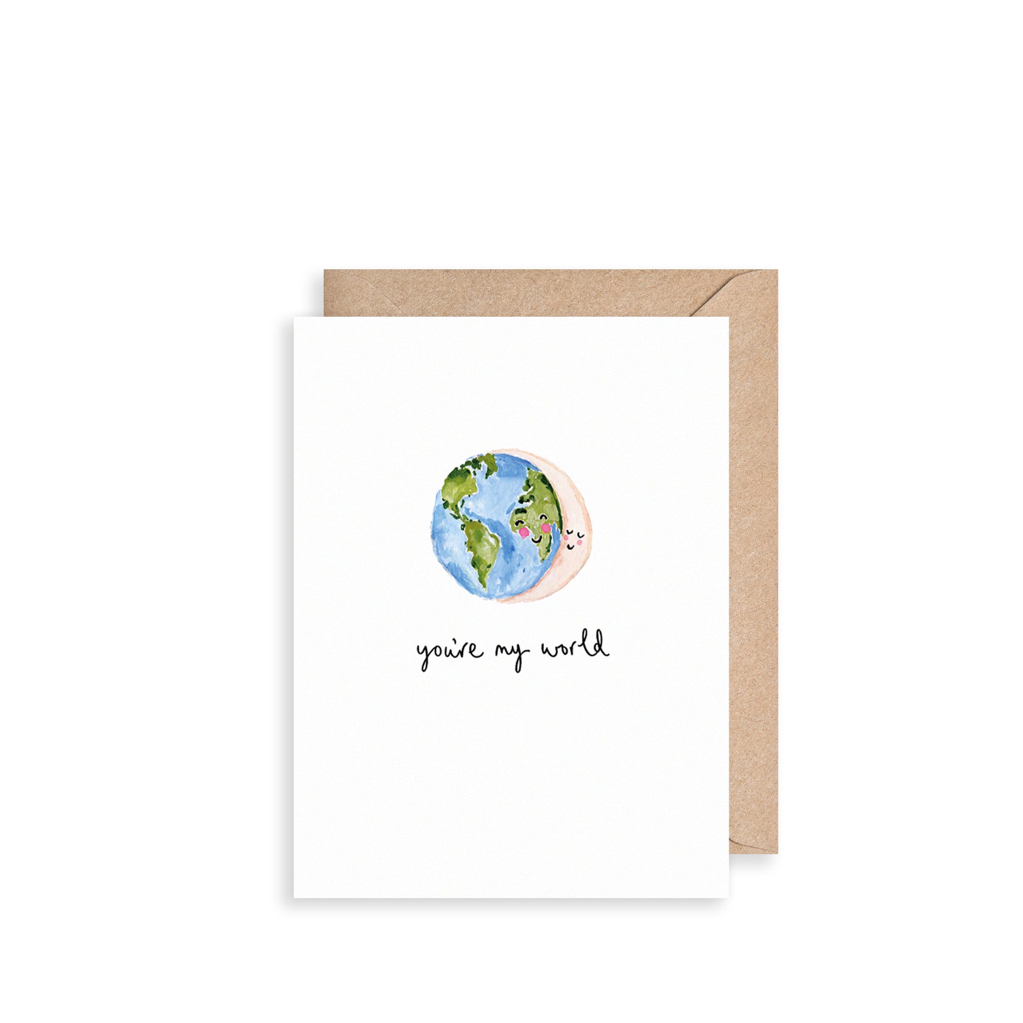 You're My World Mini Card