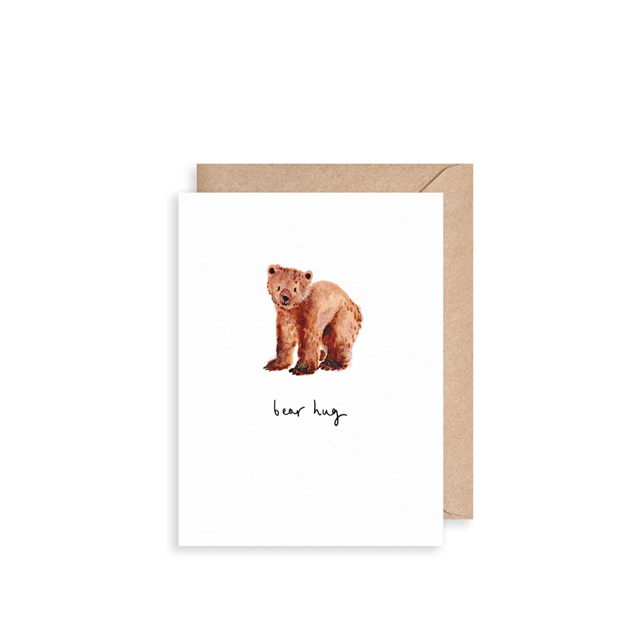 Bear Hug Mini Card