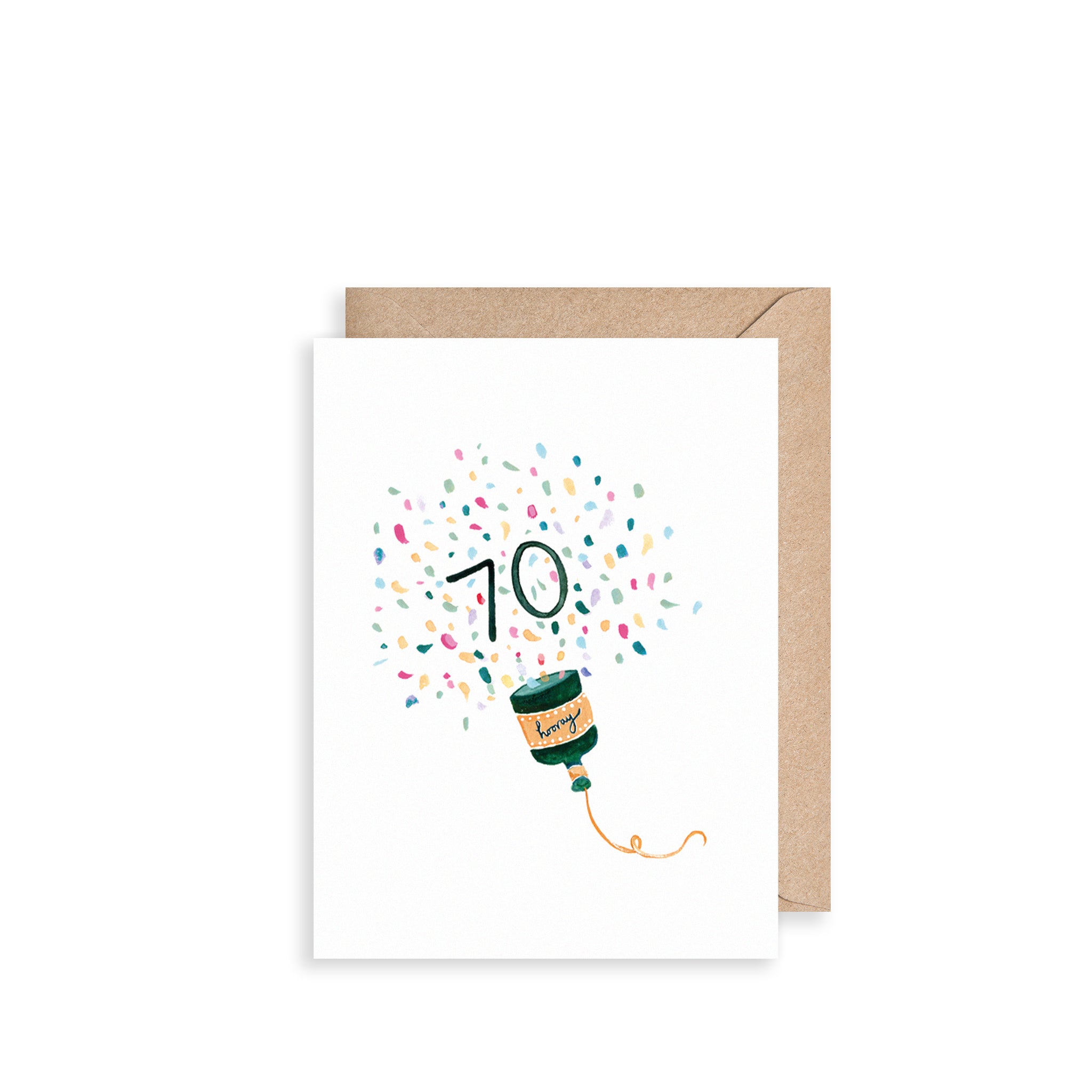 Age 70 Mini Card