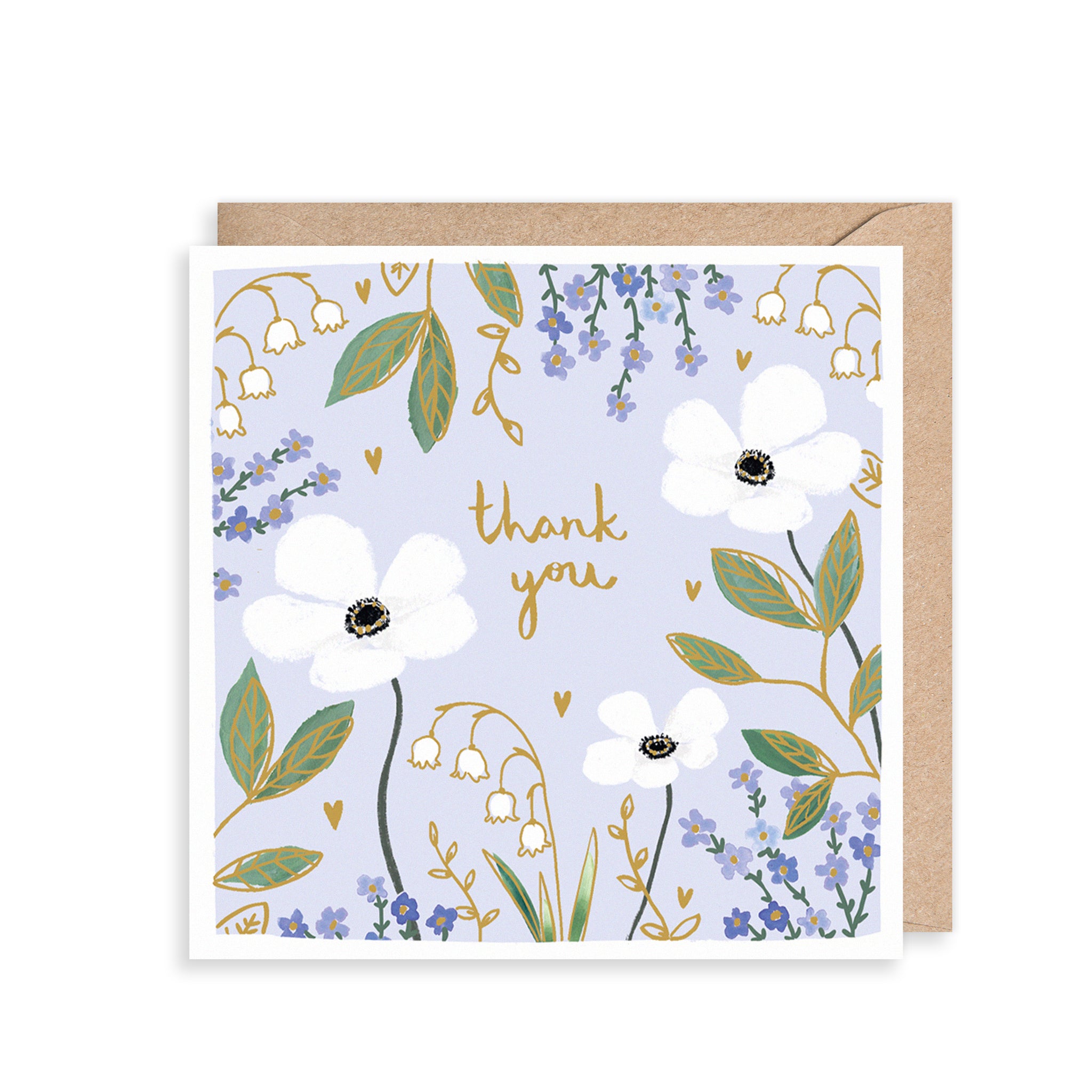 Flowers Thank You Card