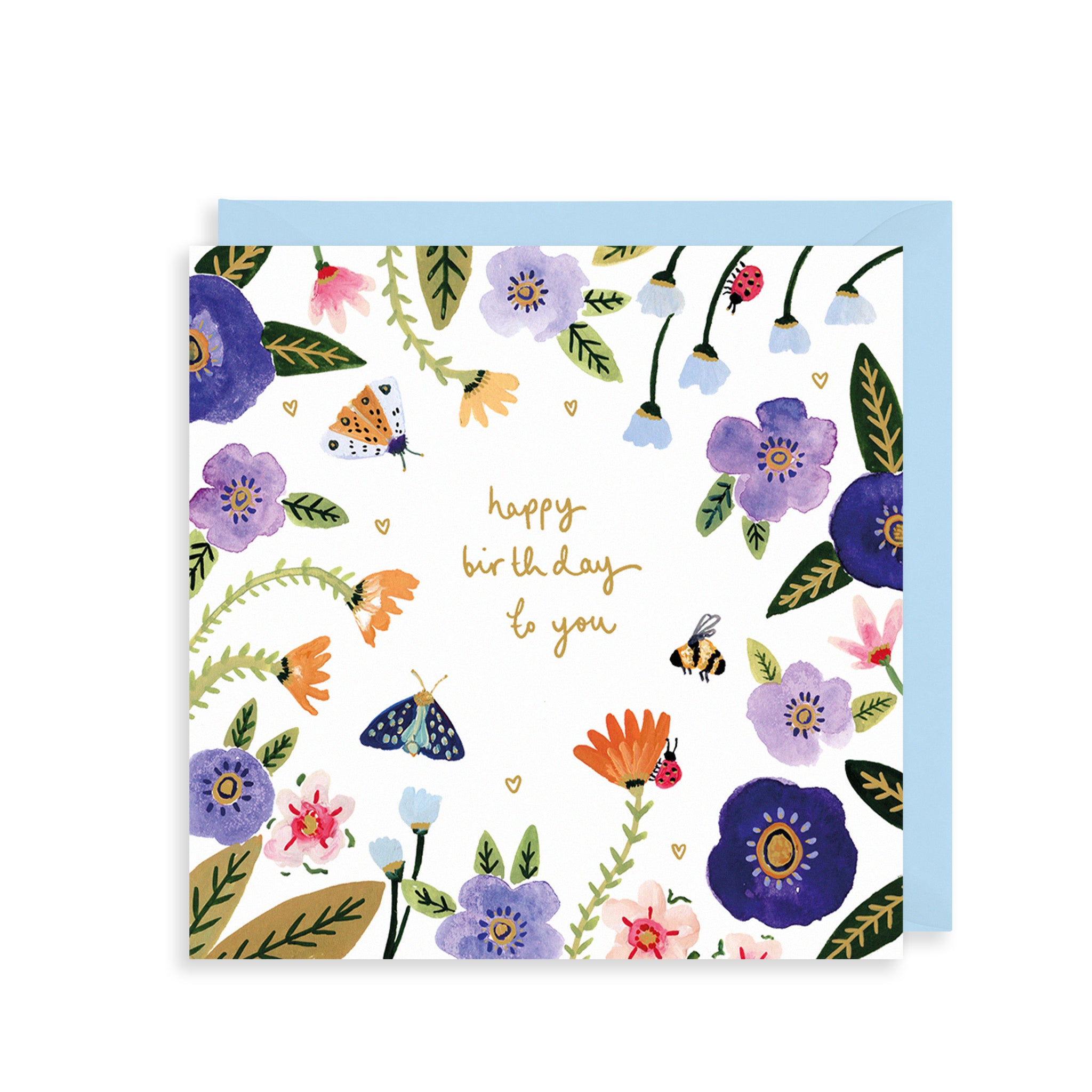 Anemones Birthday Card
