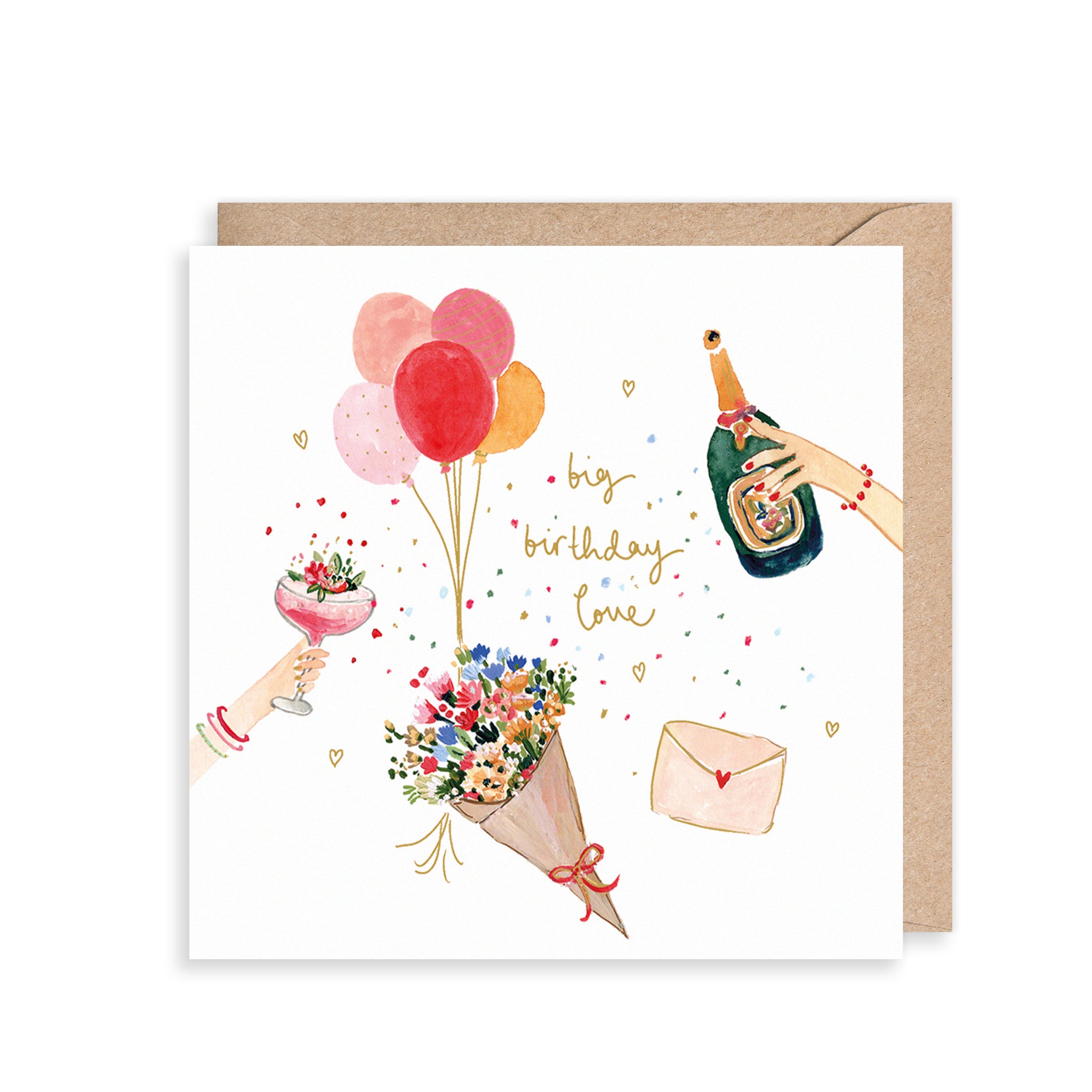 Big Birthday Love Card