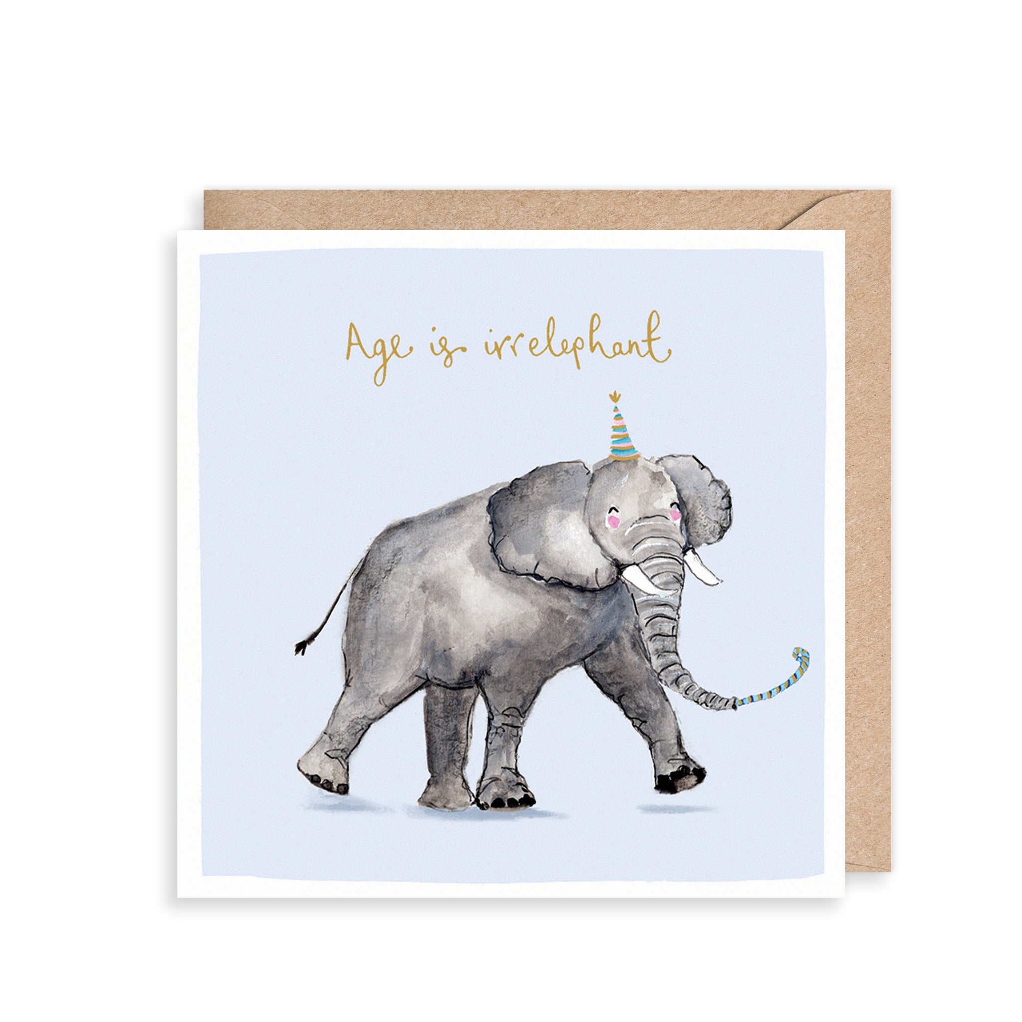 Elephant Birthday Card