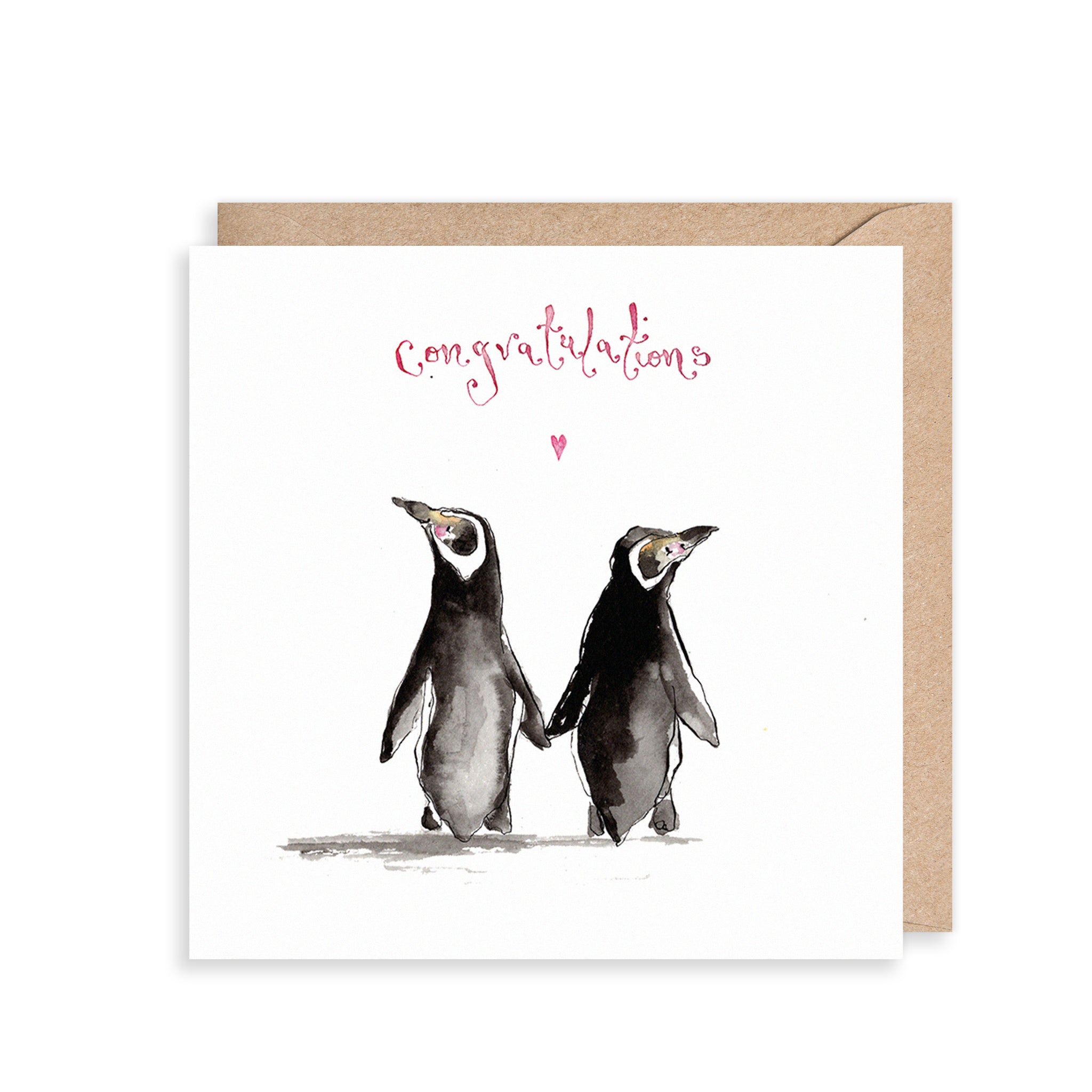 Penguins Congratulations Card