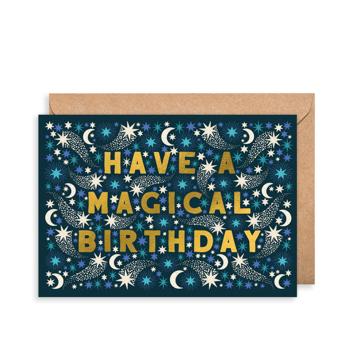 Moons & Stardust Magical Birthday Card