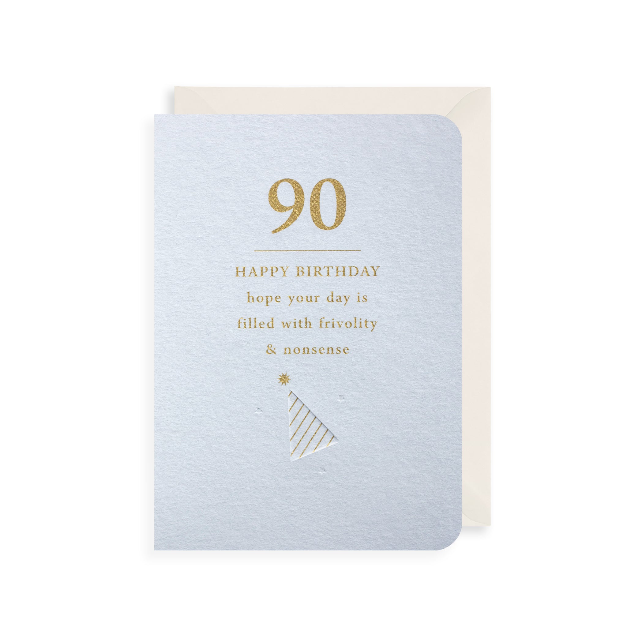 90th Birthday, Nonsense Greetings Card The Art File