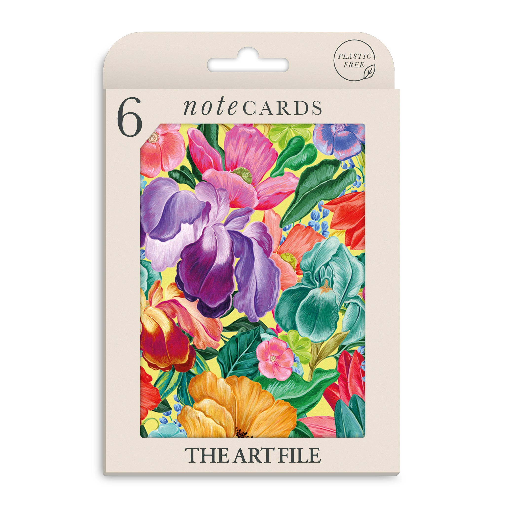 Floral Notecard Pack - Pack of 6 Notecards