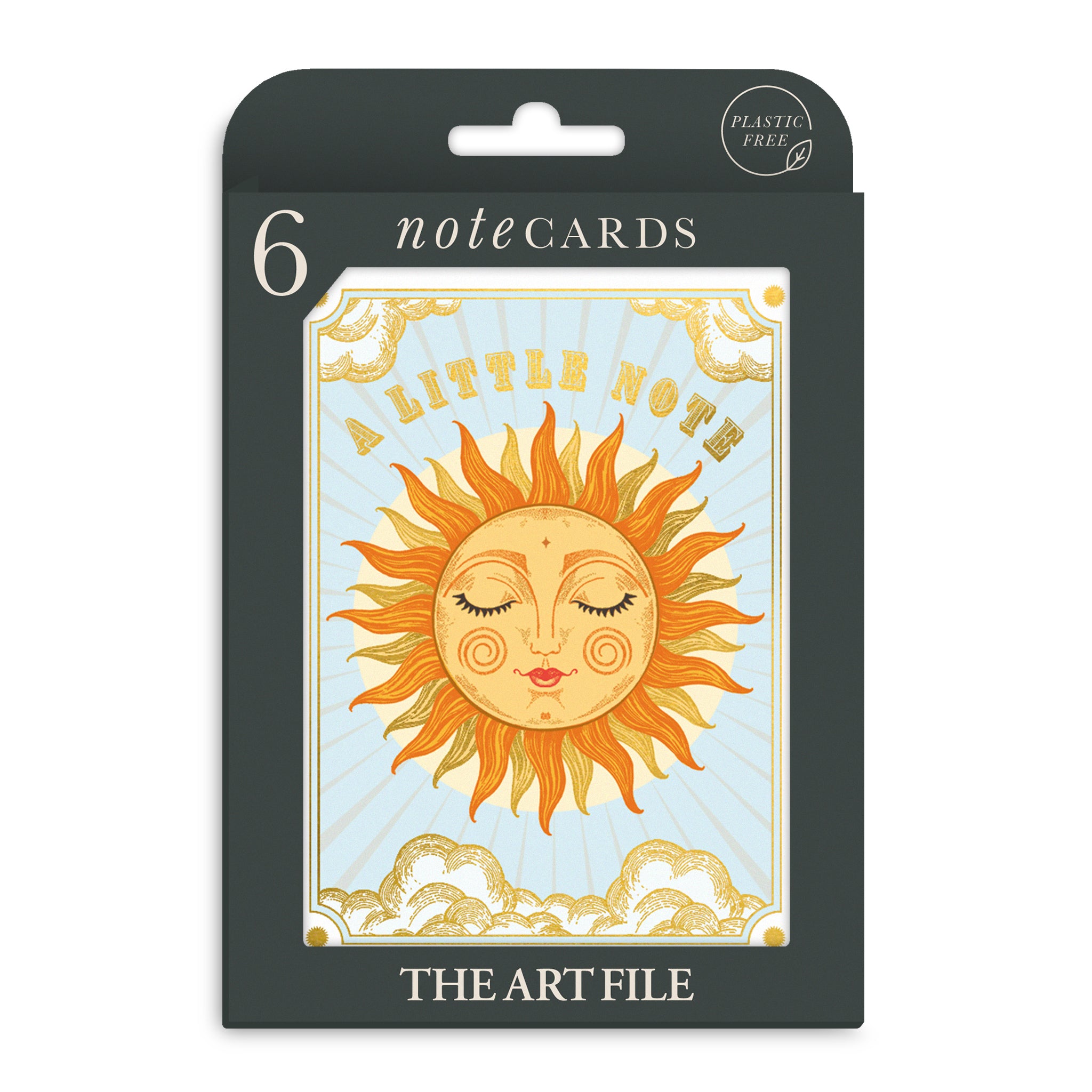 Sunshine Notecard Pack - Pack of 6 Notecards