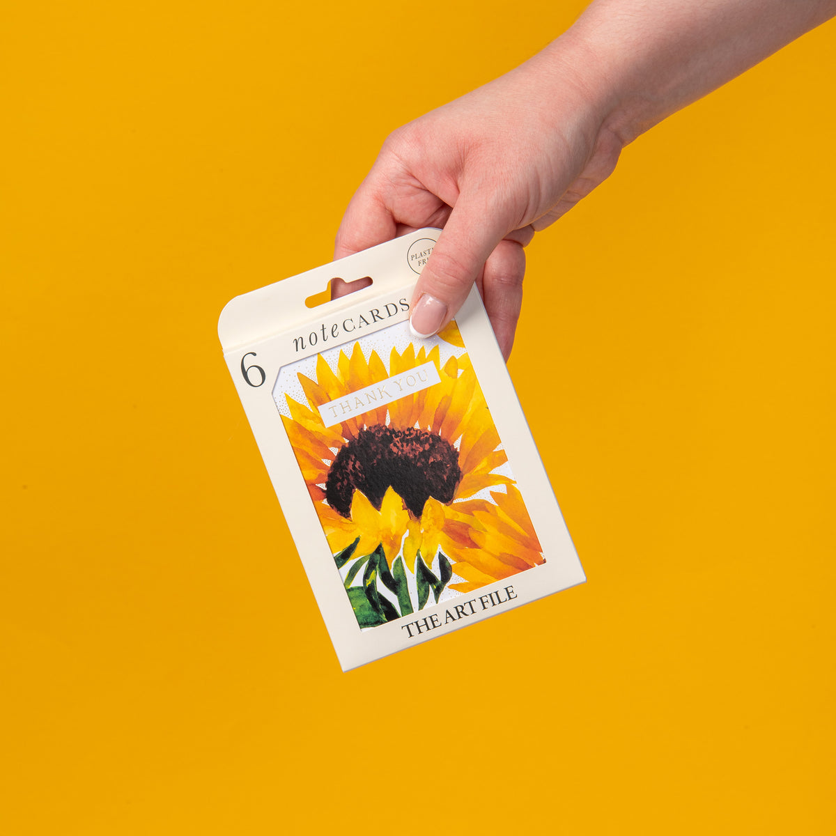 6 Notecard Pack - Thank You Sunflowers | NCP10