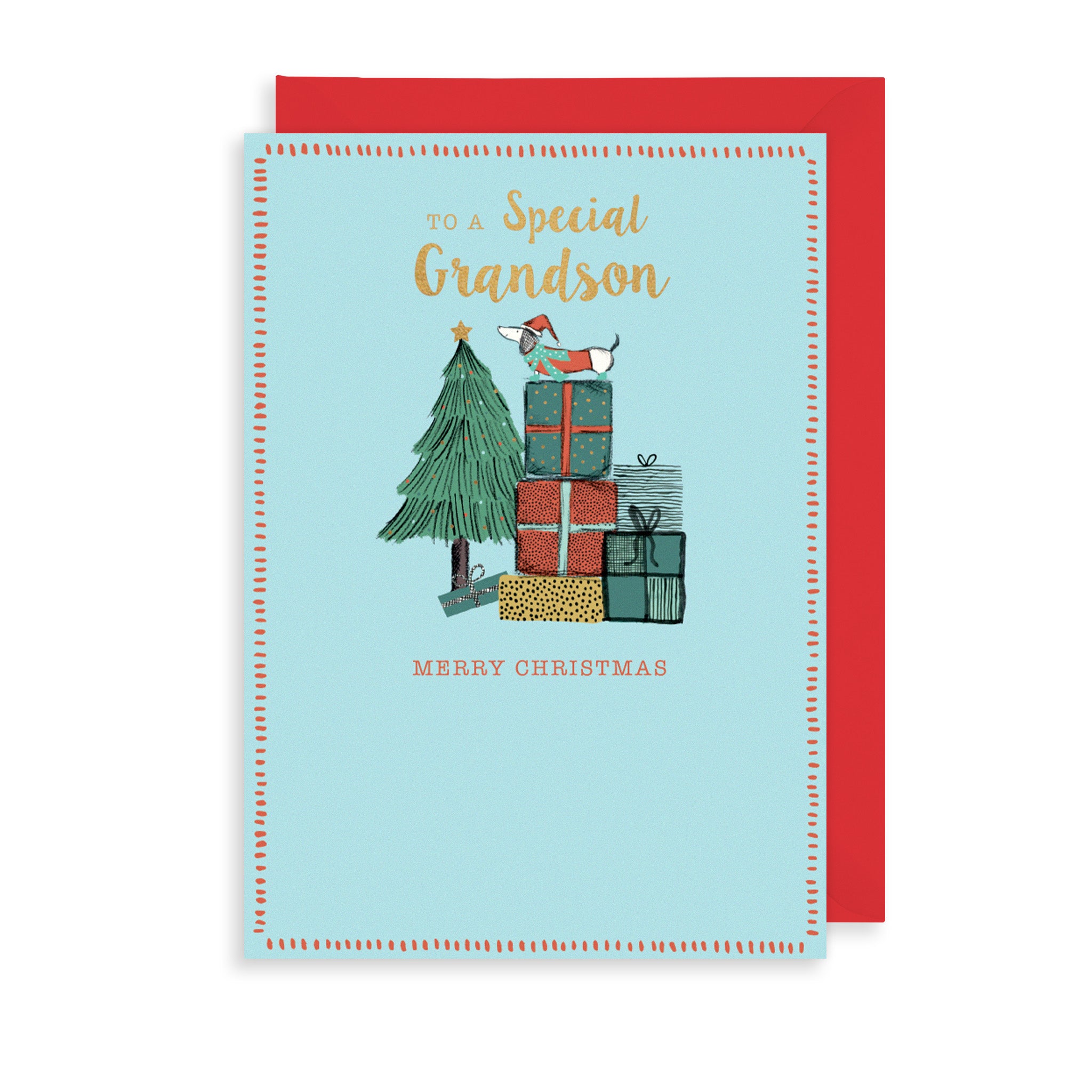 Special Grandson Christmas Card The Art File