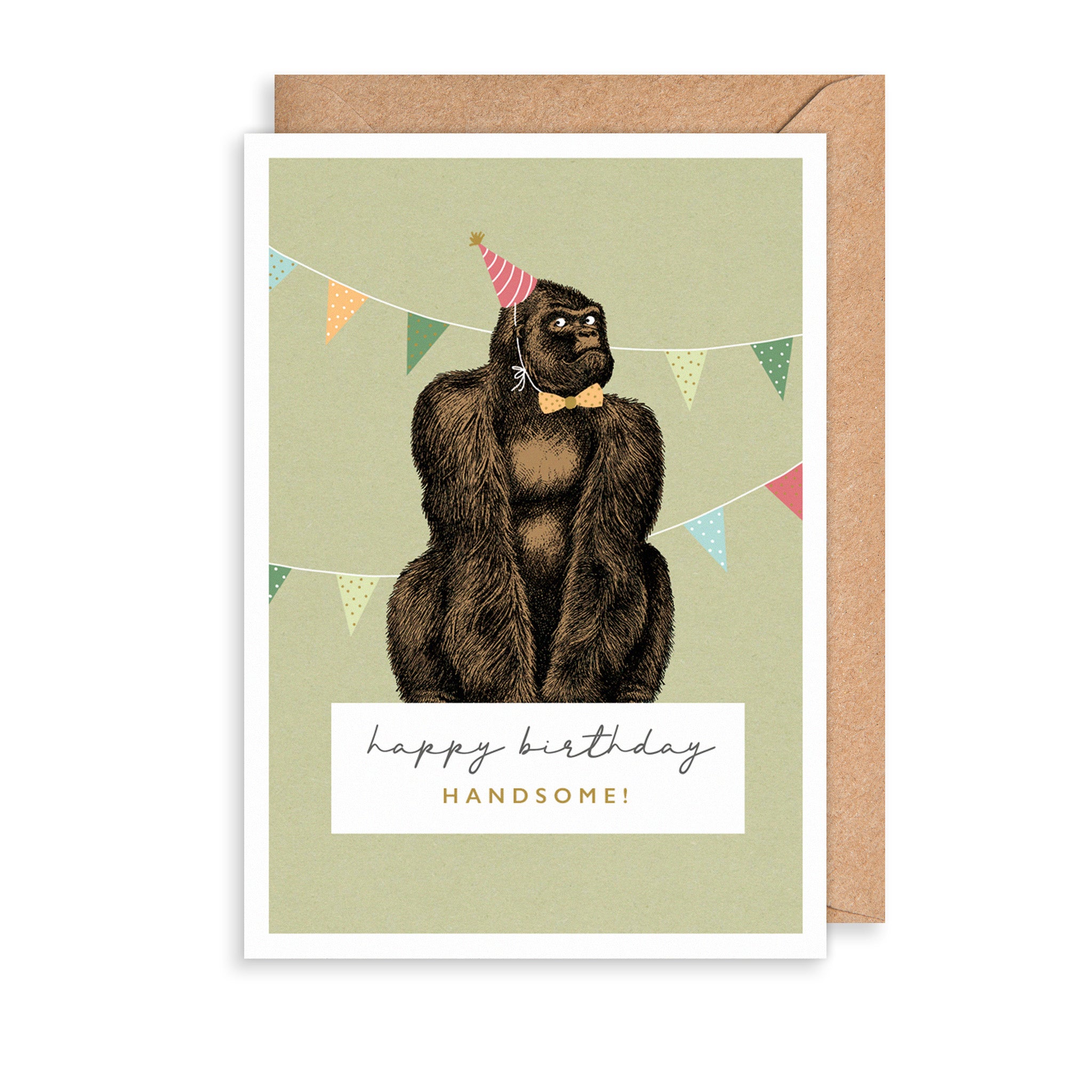 Happy Birthday Handsome Greetings Card