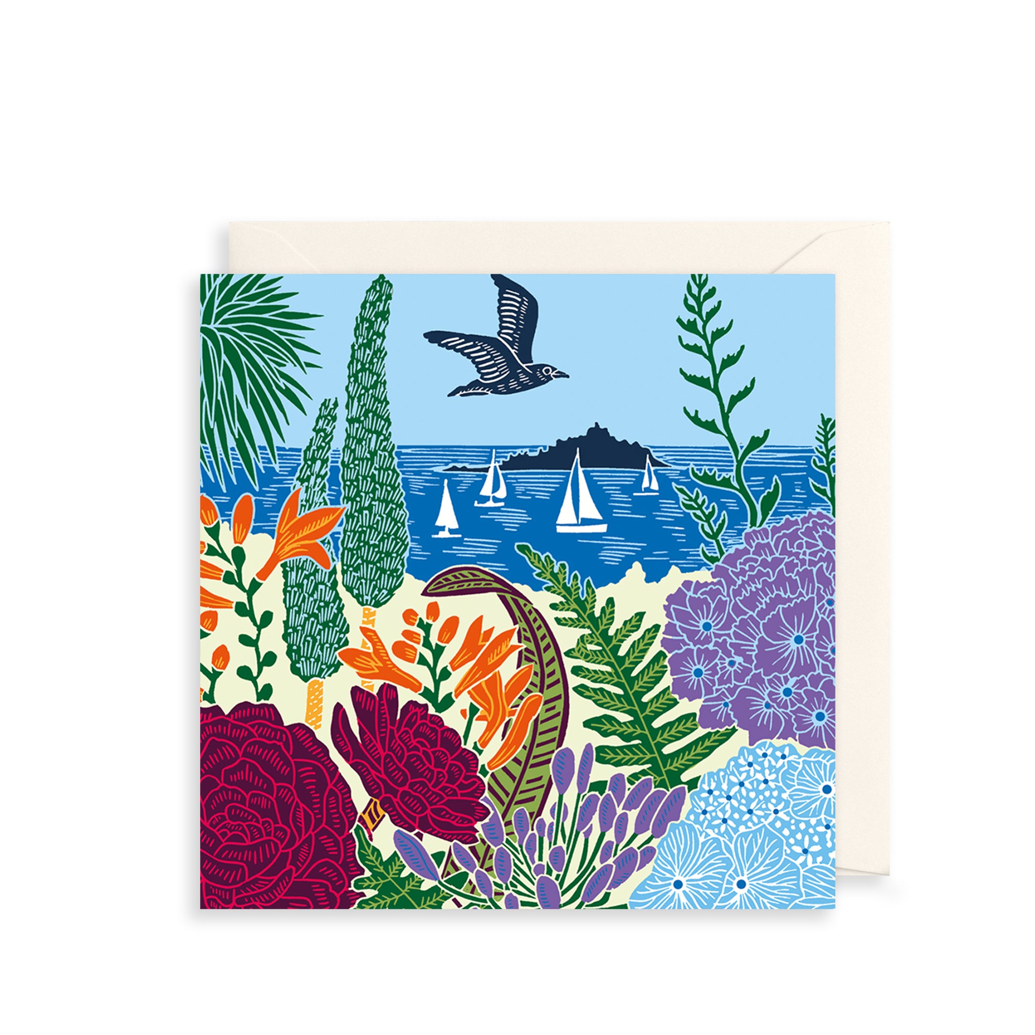 Sailing Boats Greetings Card The Art File