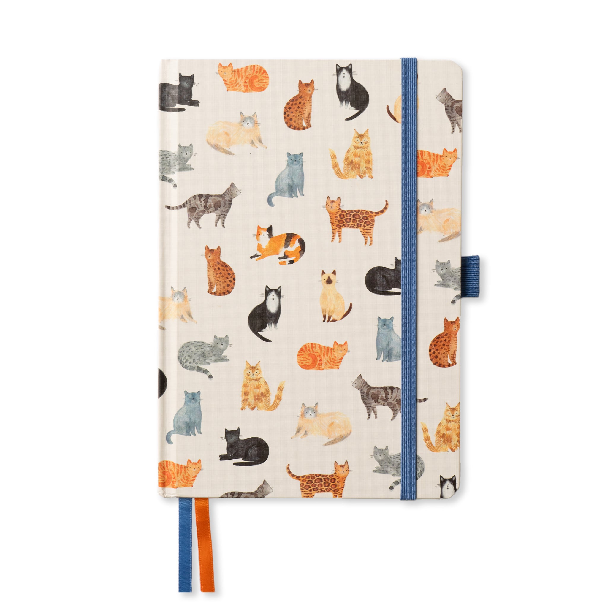 A5 Cat Pattern Hardback Notebook