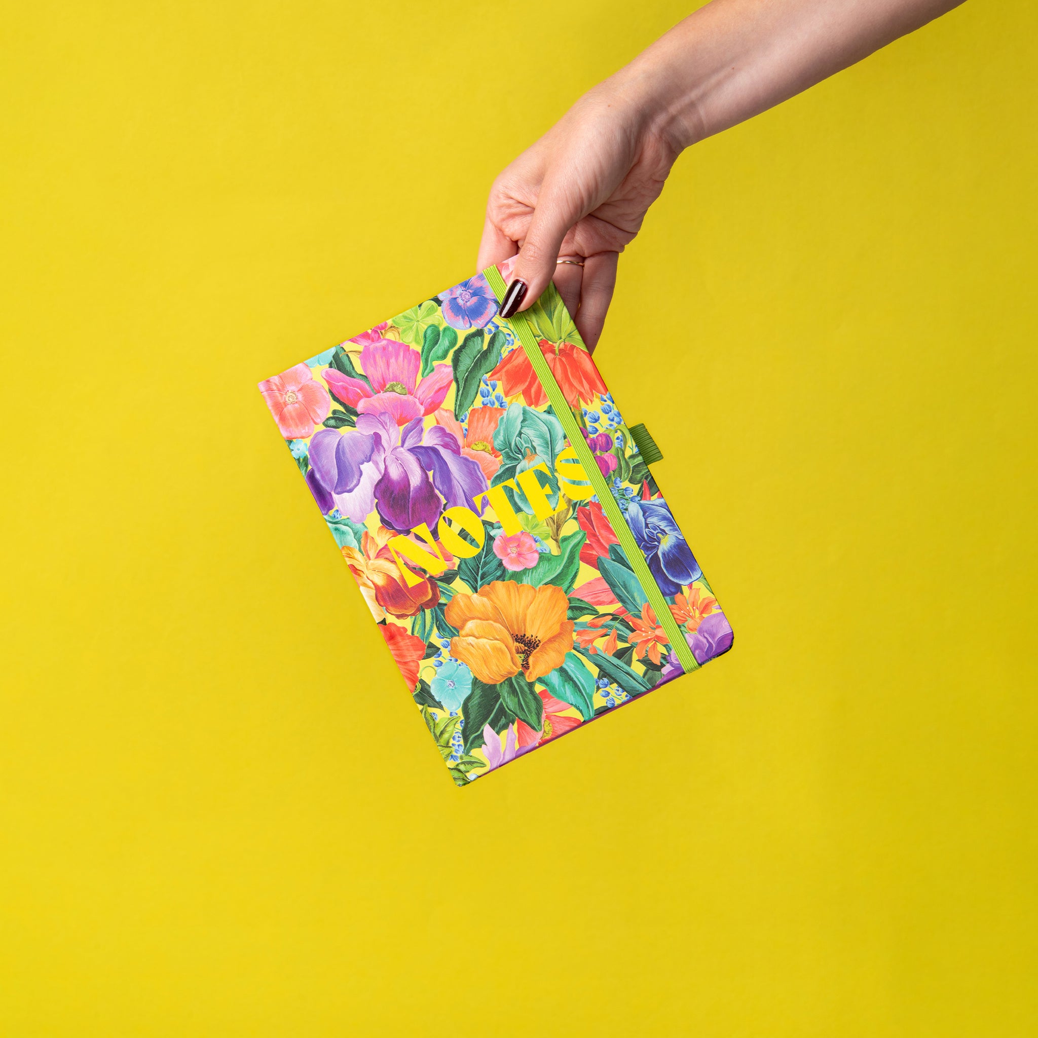 A5 Floral Hardback Notebook