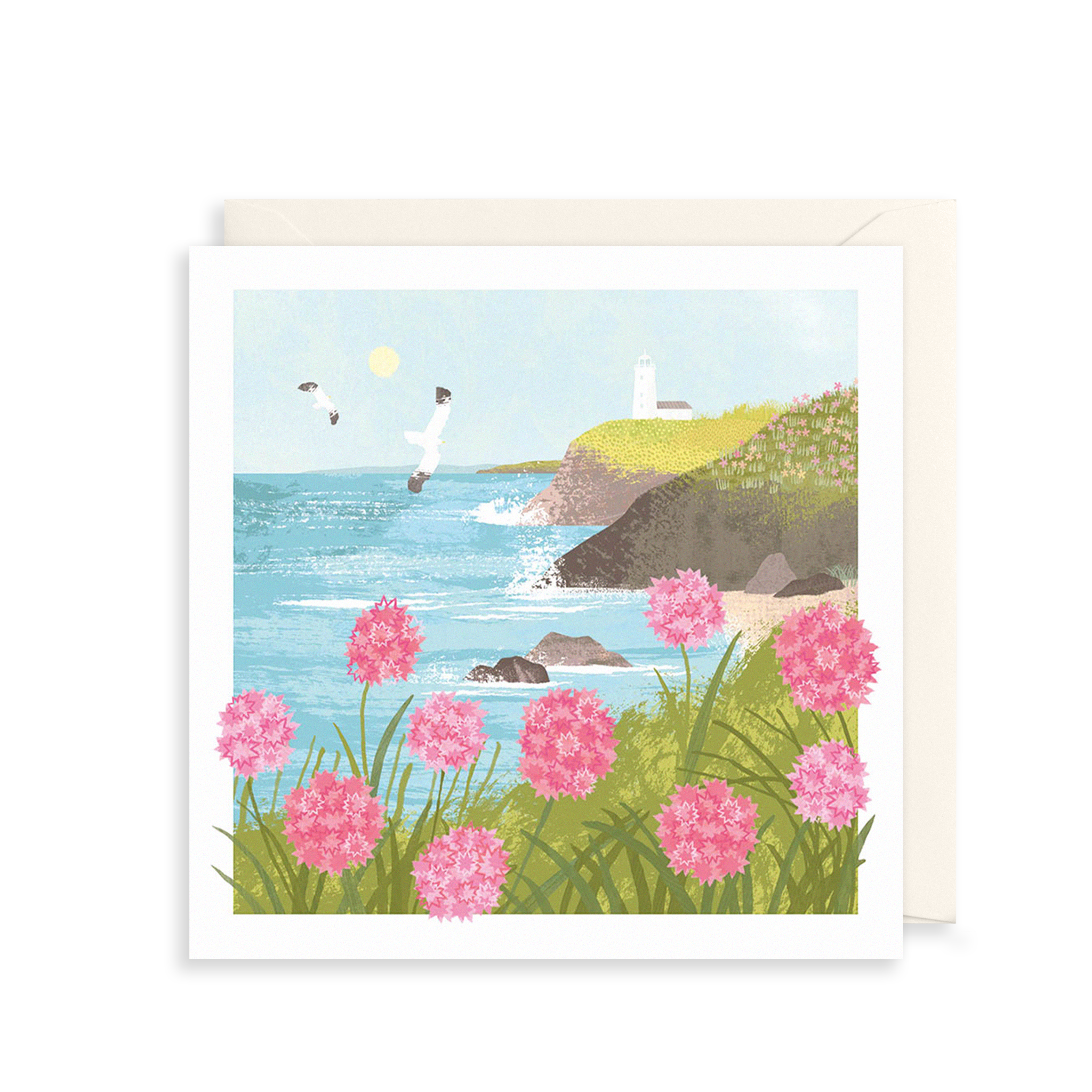 Cornwall Coast Greetings Card