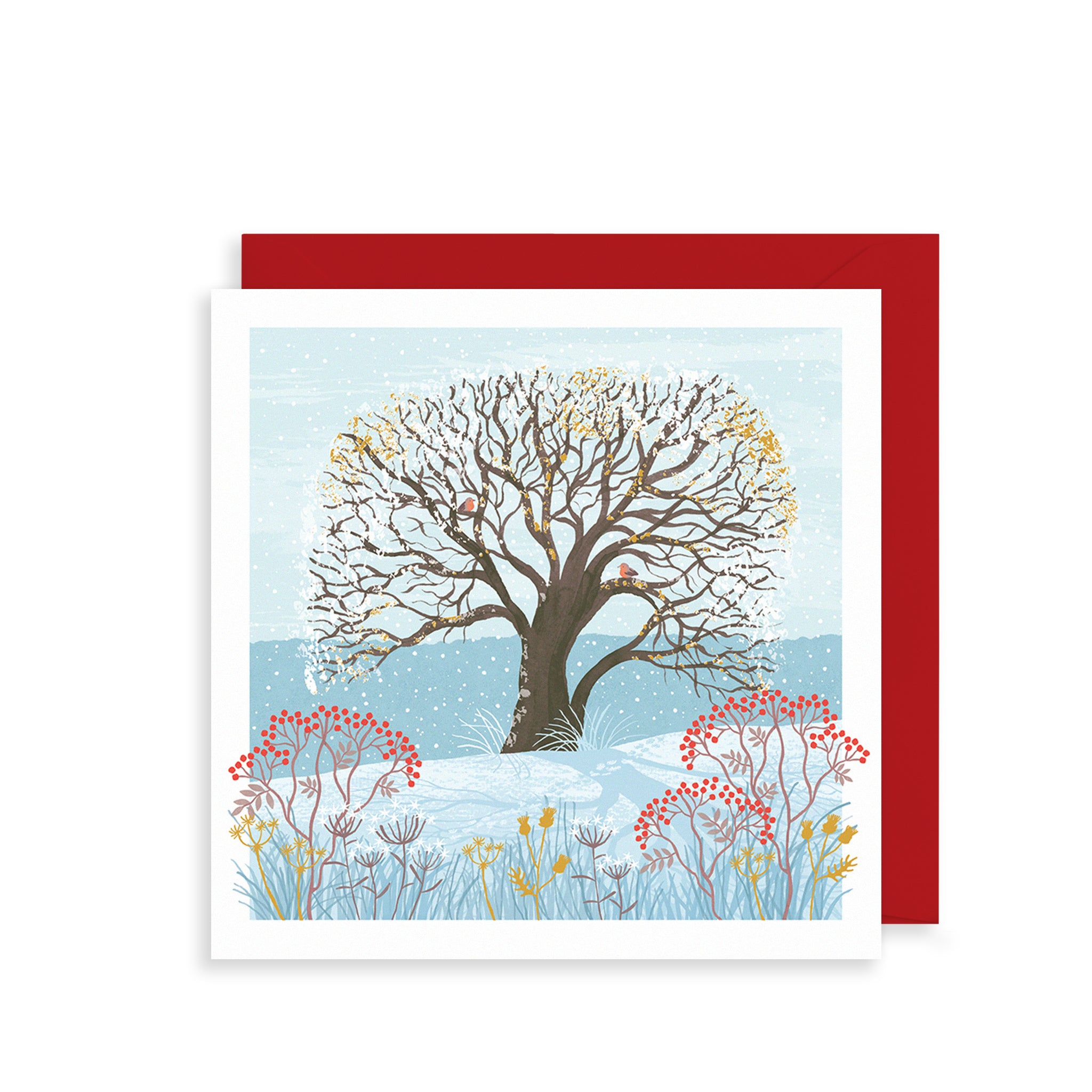 Winter Tree Christmas Card