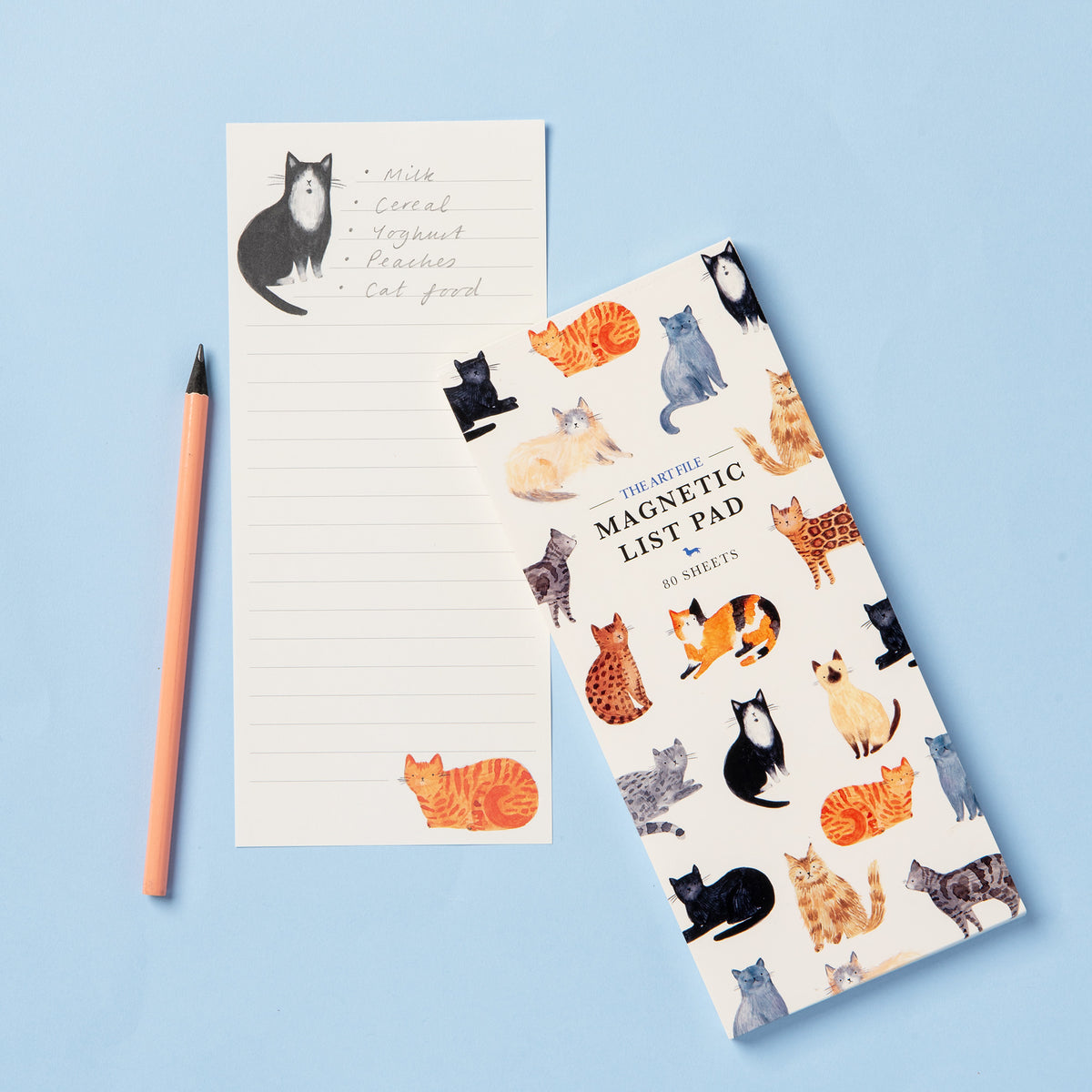 Cats Magnetic List Pad