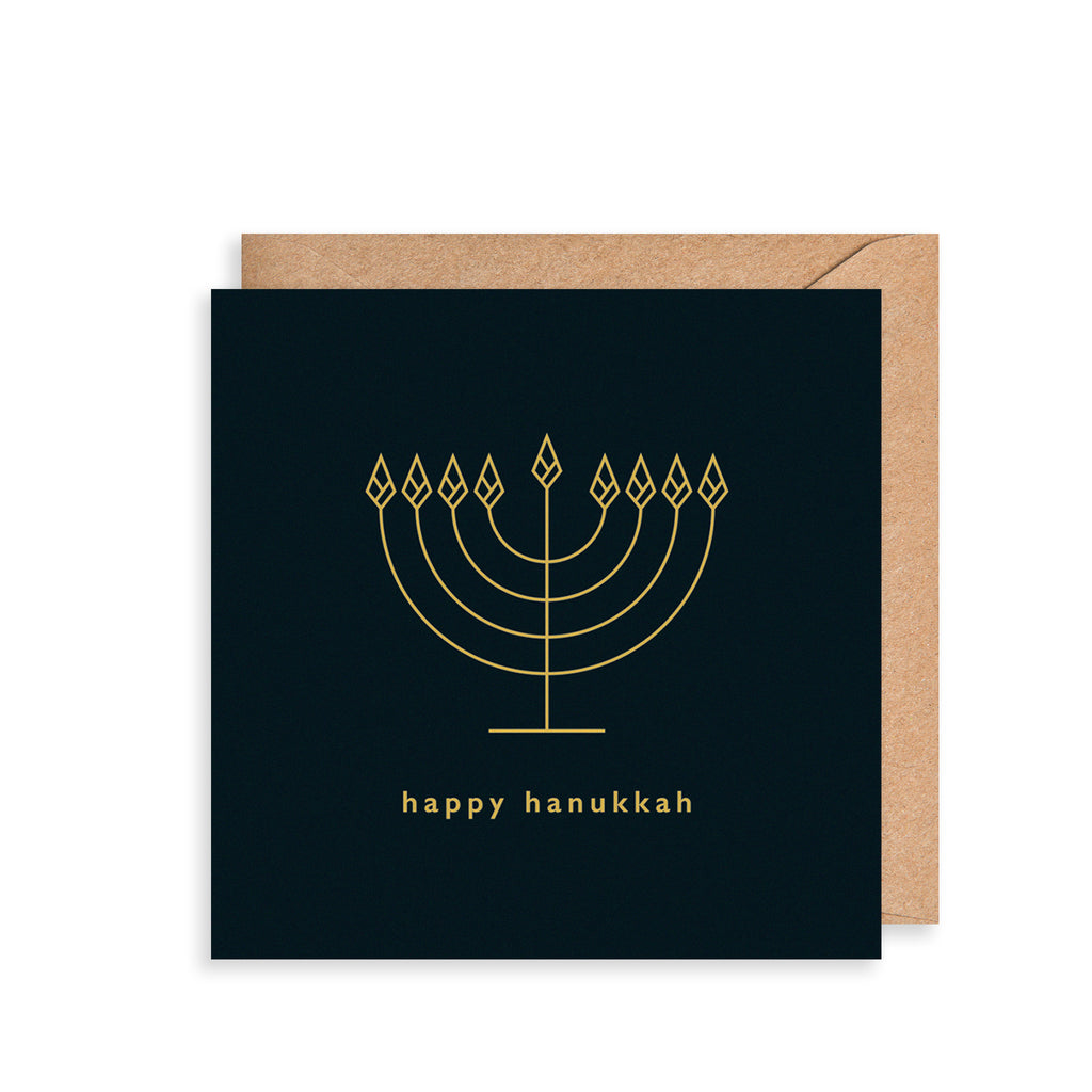 Hanukkah Candles Greetings Card The Art File