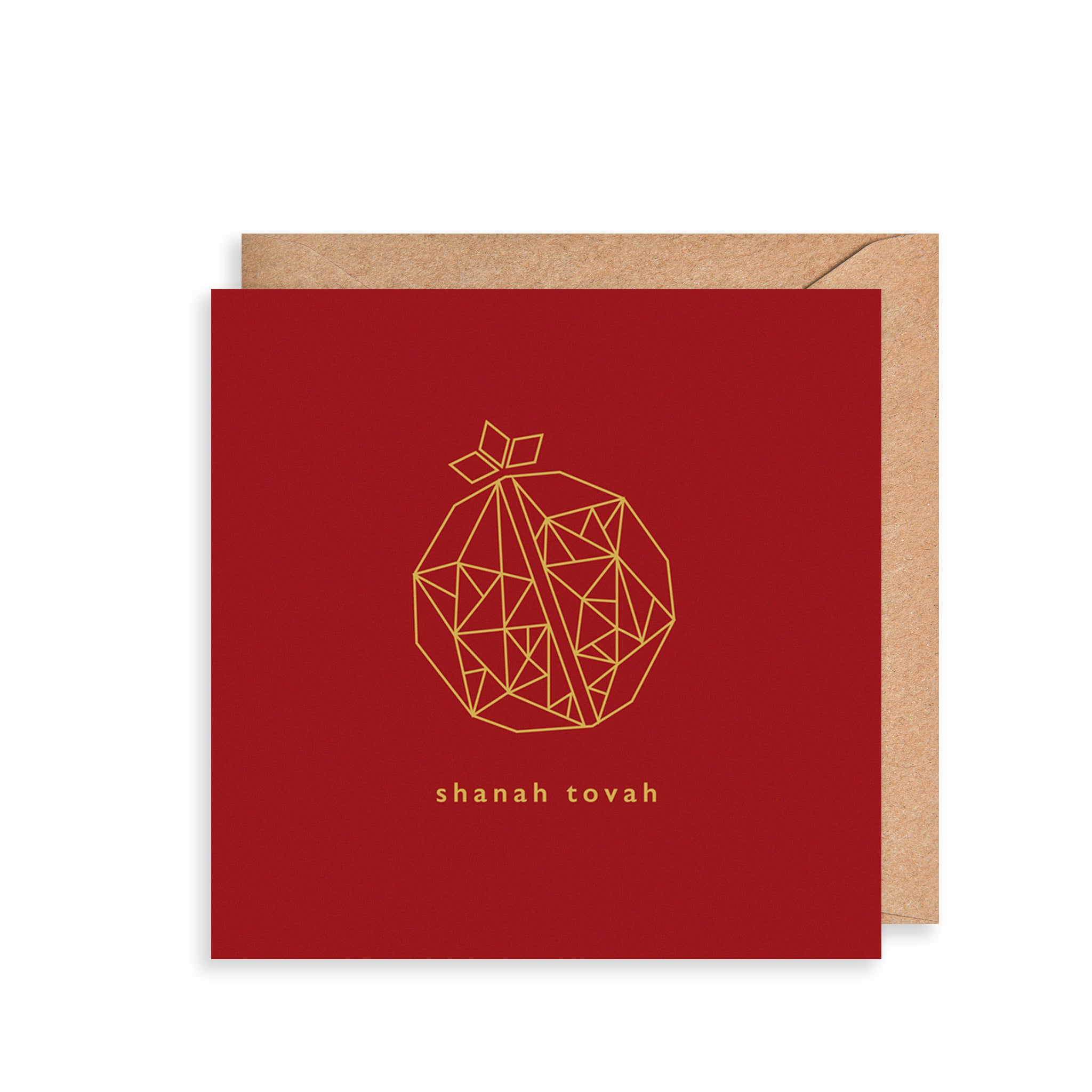 Shanah Tovah Message Greetings Card The Art File