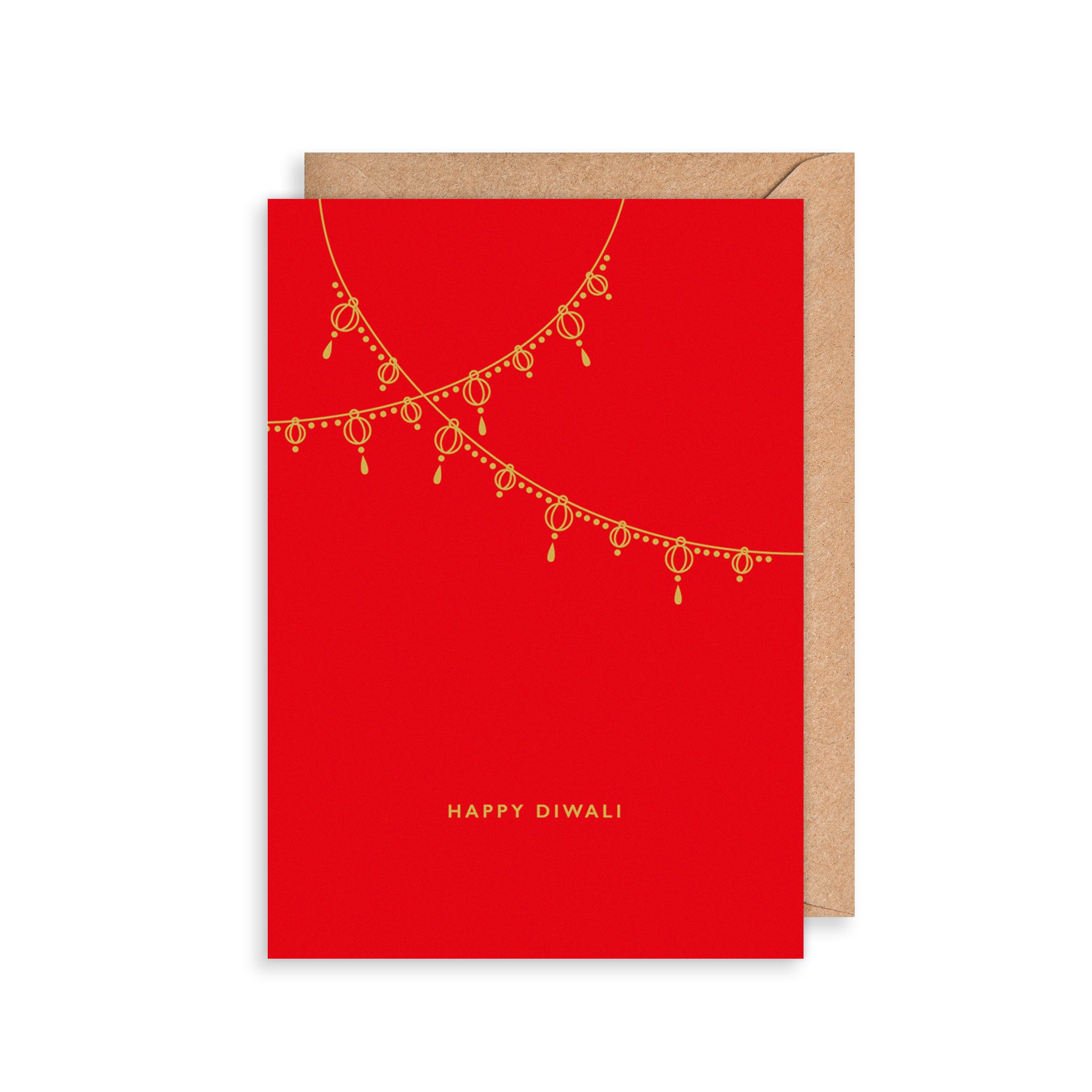 Diwali Decor Greetings Card The Art File