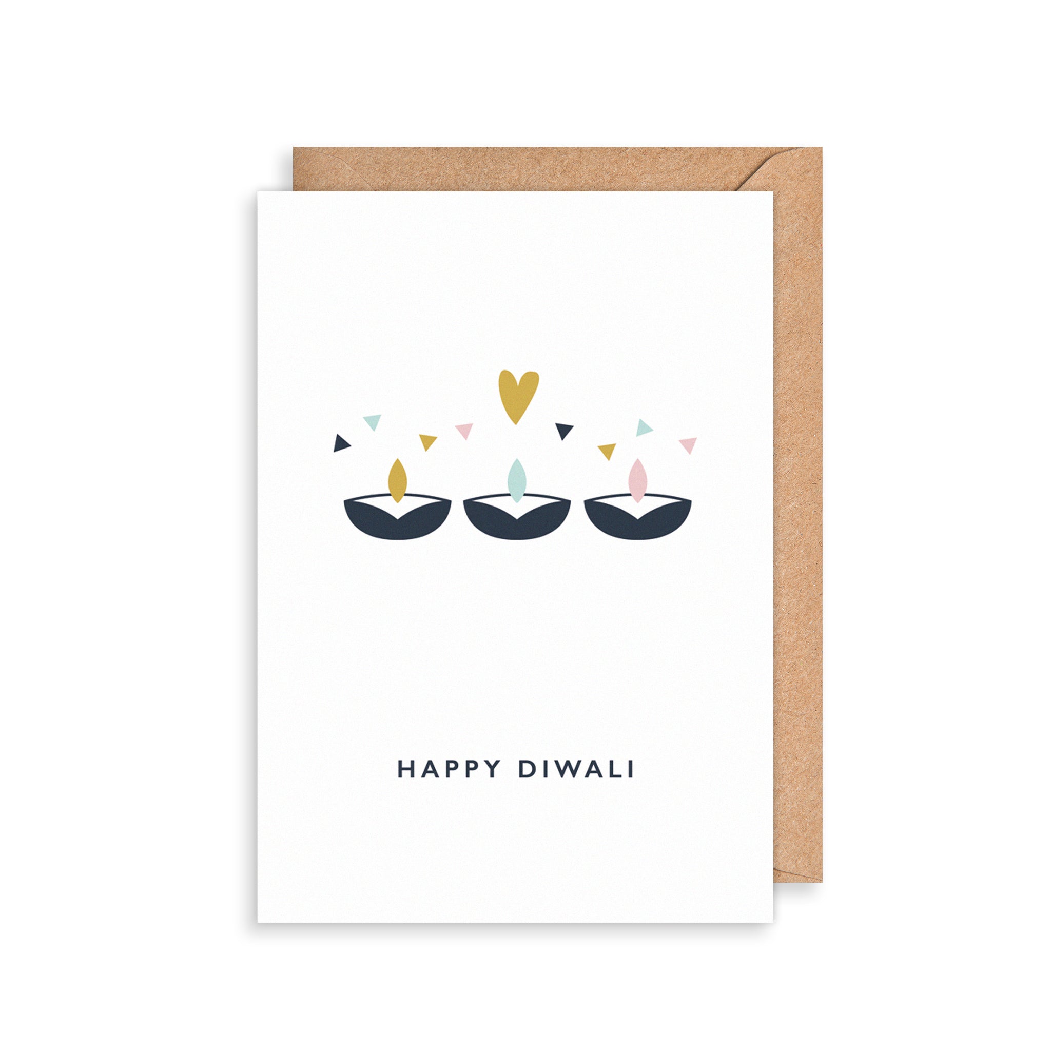 Diwali Light Greetings Card The Art File