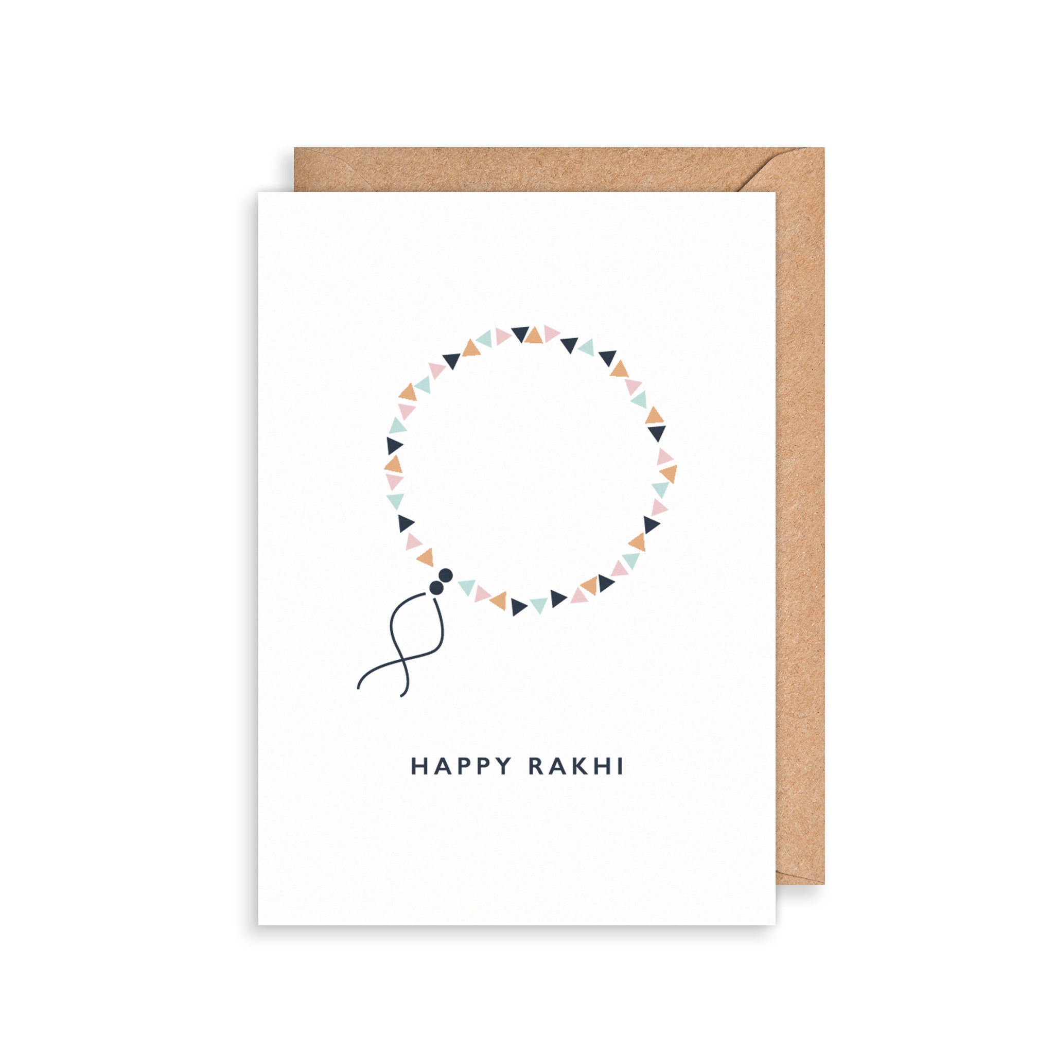 Rakhi Bracelet Greetings Card The Art File