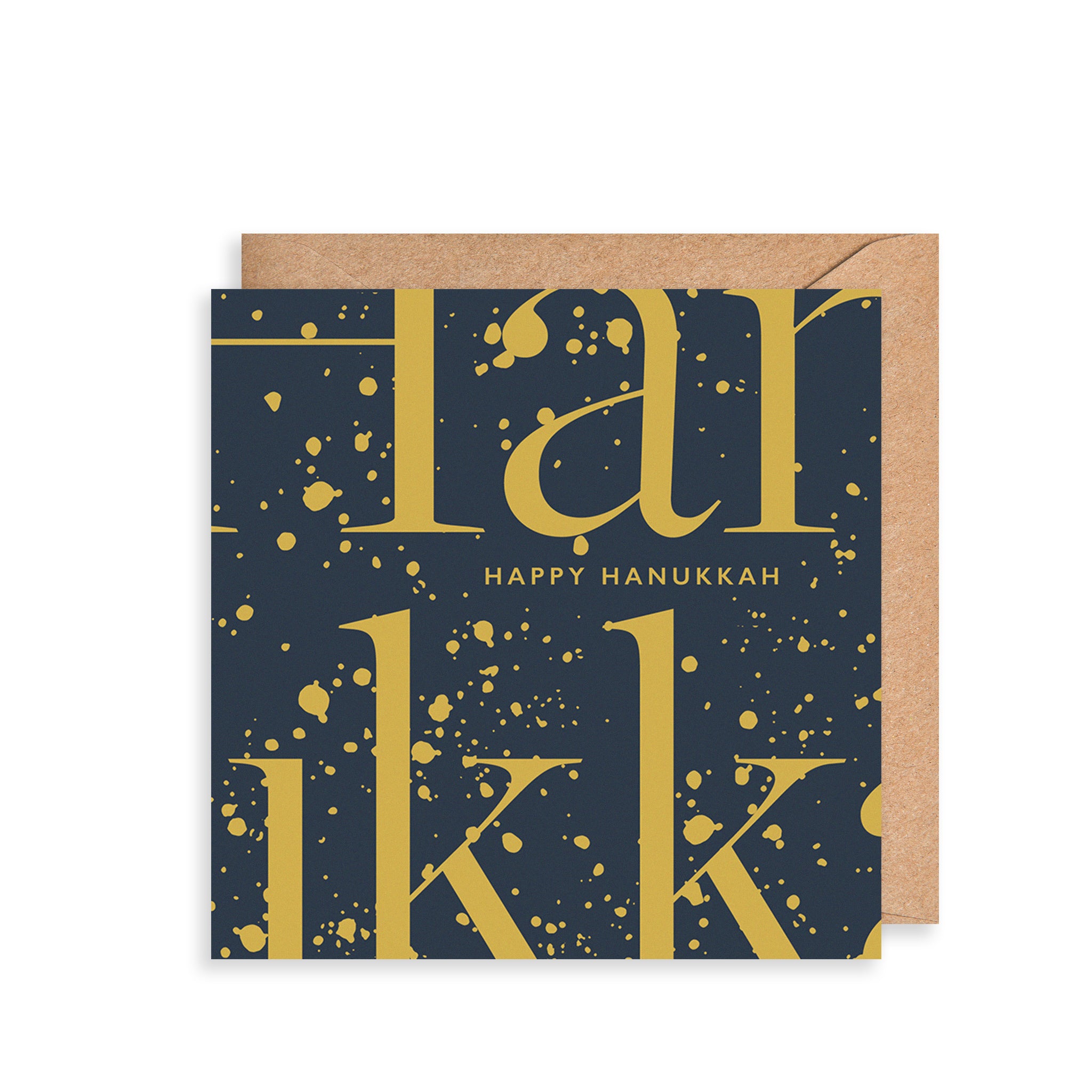 Hanukkah Letters Greetings Card The Art File