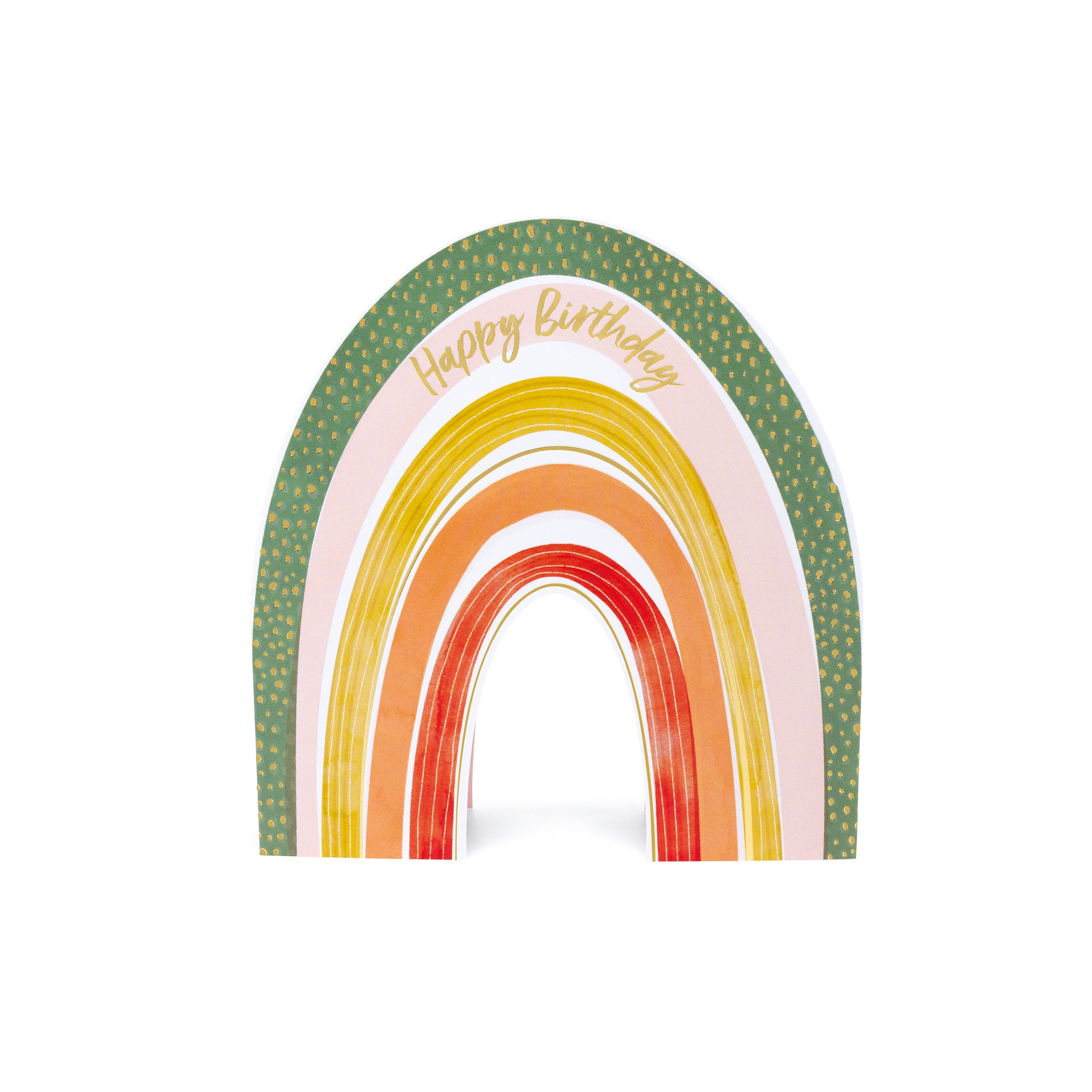 Rainbow Birthday, 3D Greetings Card The Art File