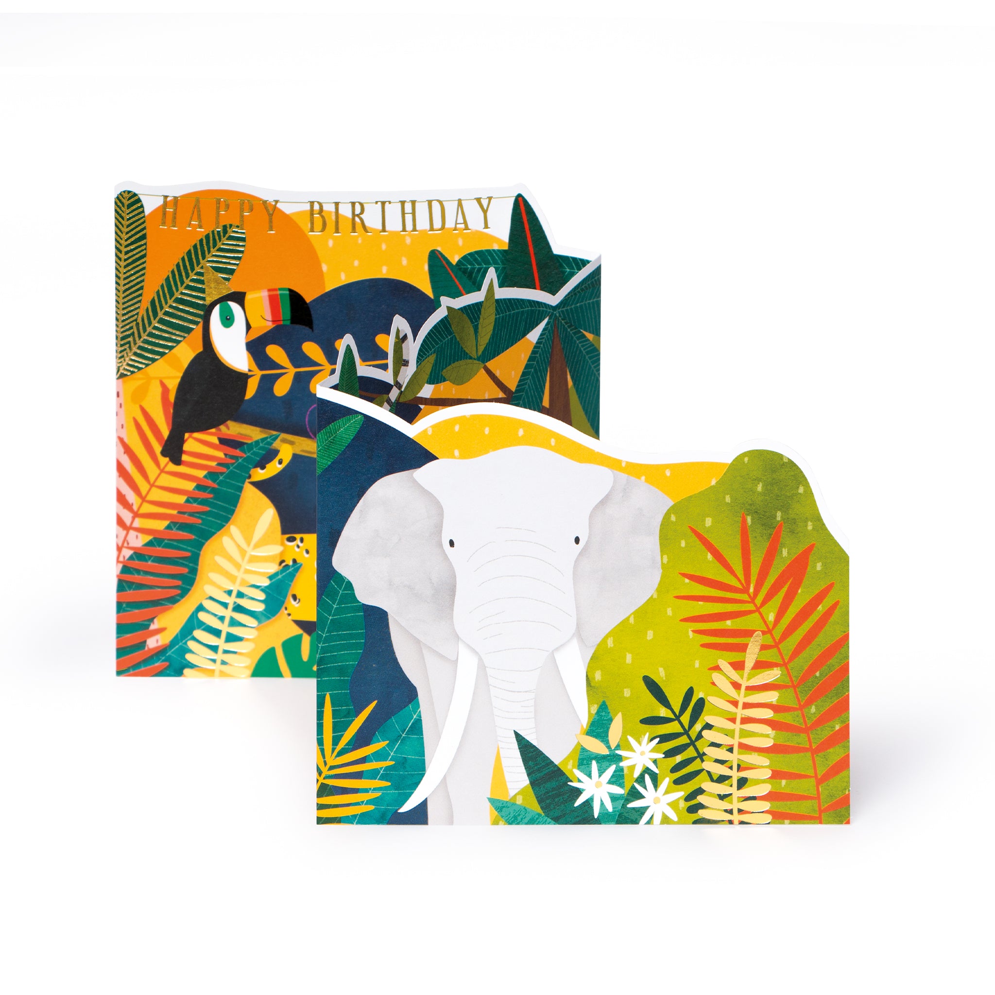 Jungle Animals, 3D Greetings Card The Art File