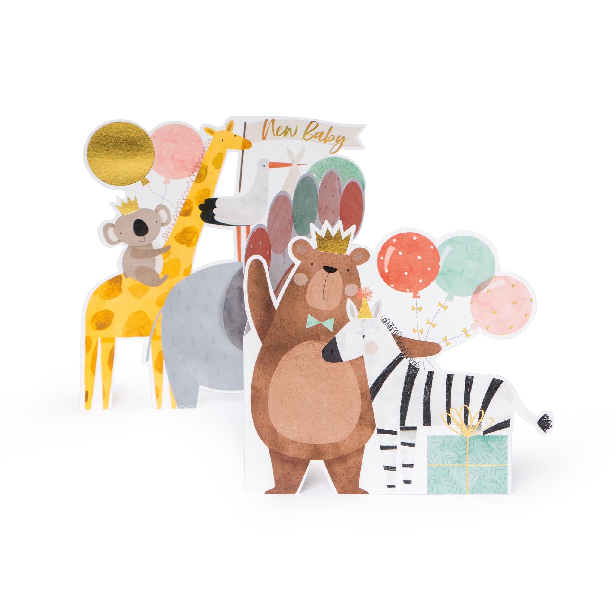 New Baby, 3D Greetings Card The Art File